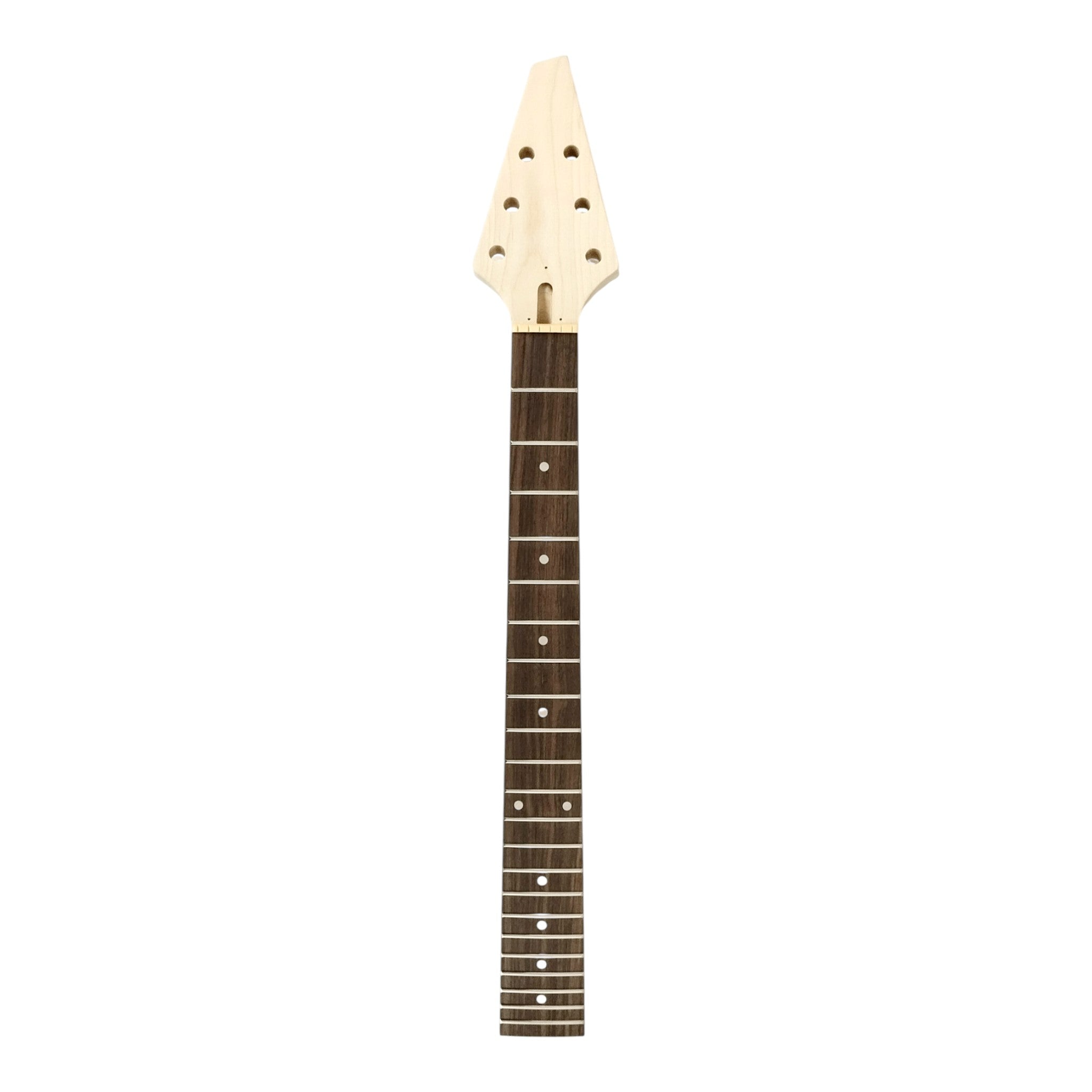 Pre-Order (Est. End of Jan 2026): FV09DIY V-Style Electric Guitar Kit - Solid Basswood, Maple Neck, No Soldering