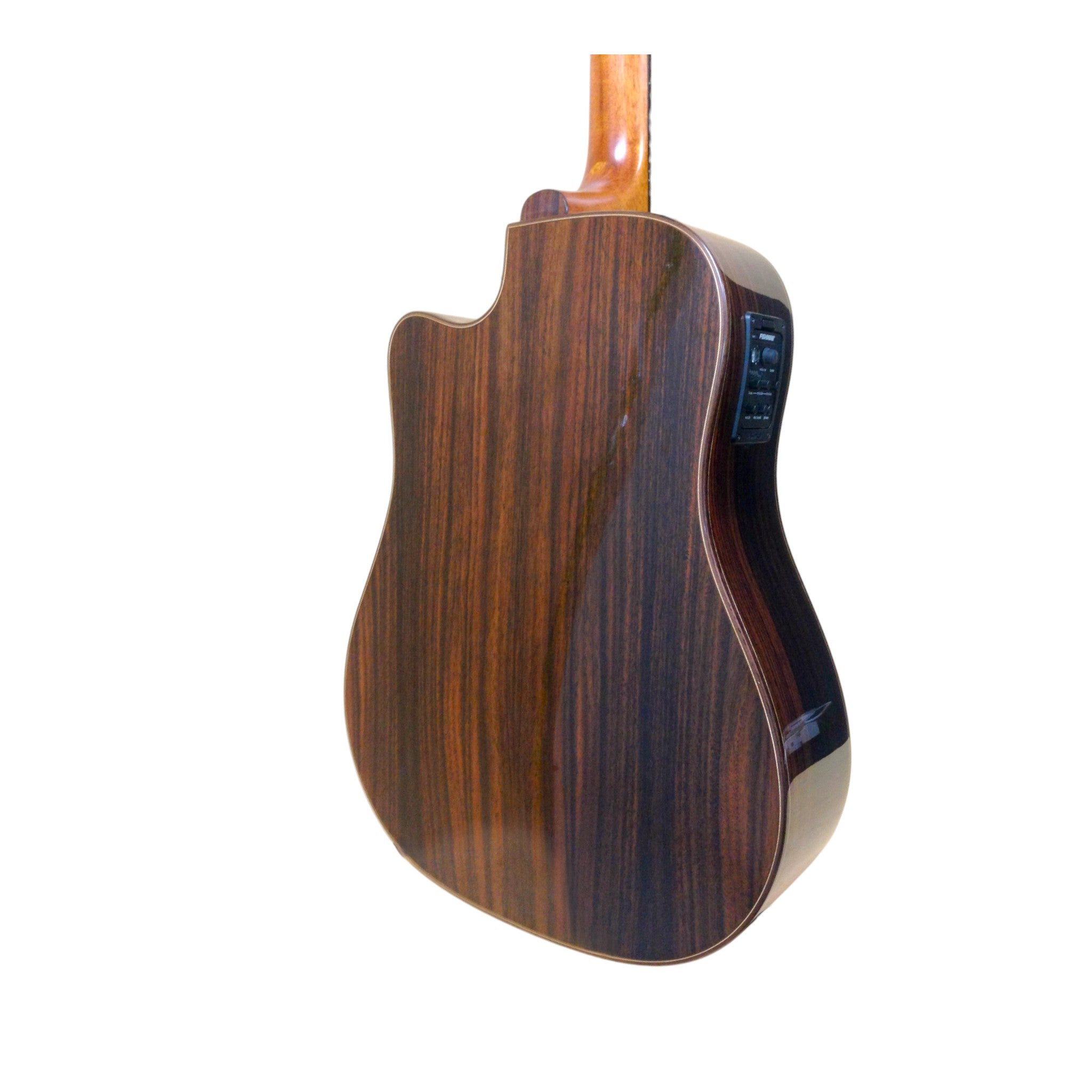 Gosila CS801310CEQ Solid Spruce Top Fishman Pickup/Tuner Cutaway Acoustic Guitar - Natural