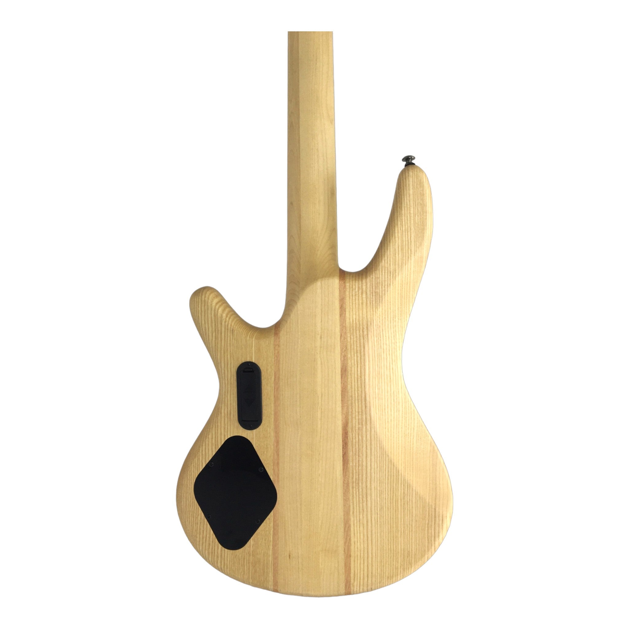 Haze Novara Electric Bass Guitar Premium Ash Maple Body  - Natural B327N