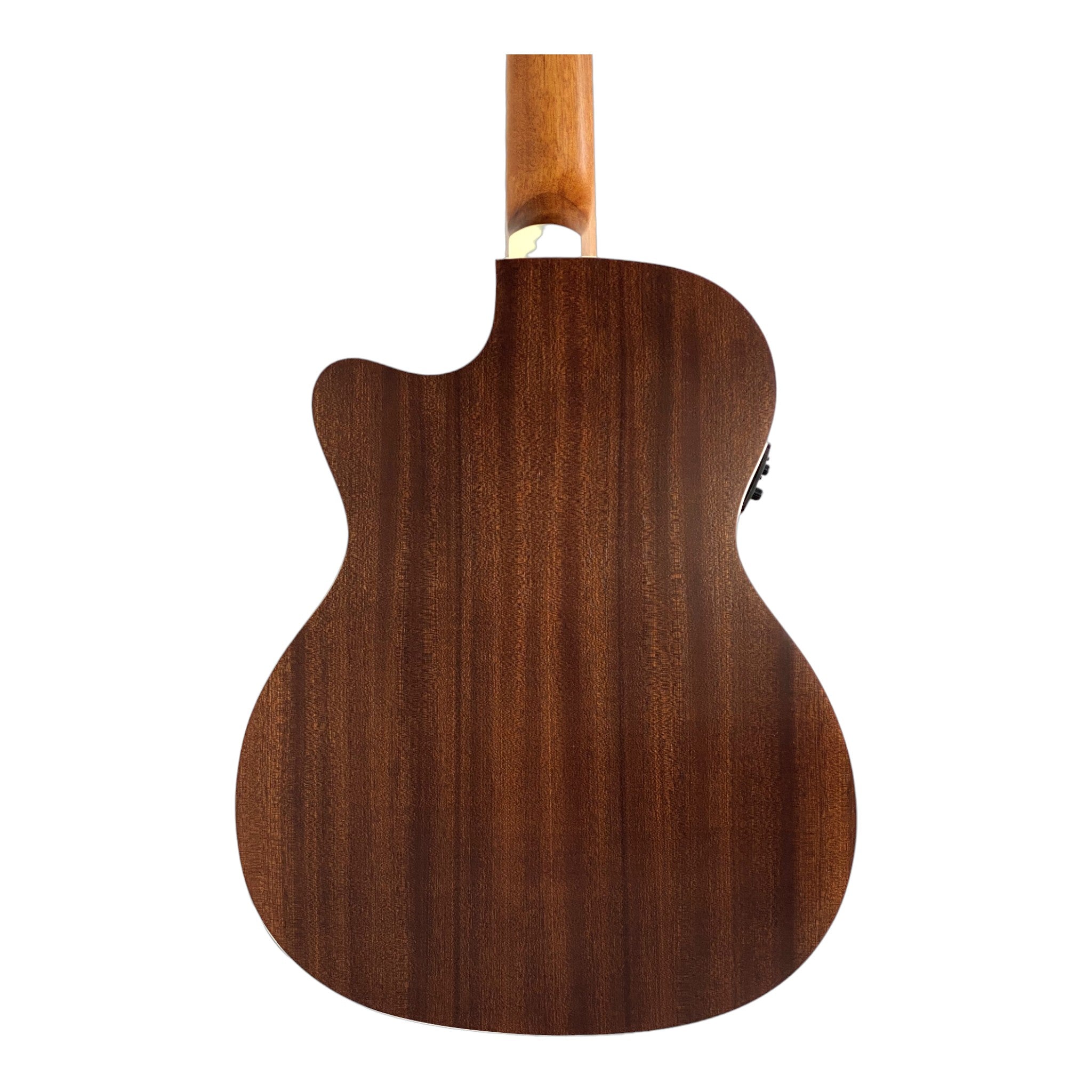 Haze Solid Spruce Fretless Arched Back Thin Body Classical Guitar w/ Built-In Pickups & Tuner in Matte - C551BCEQSMFL