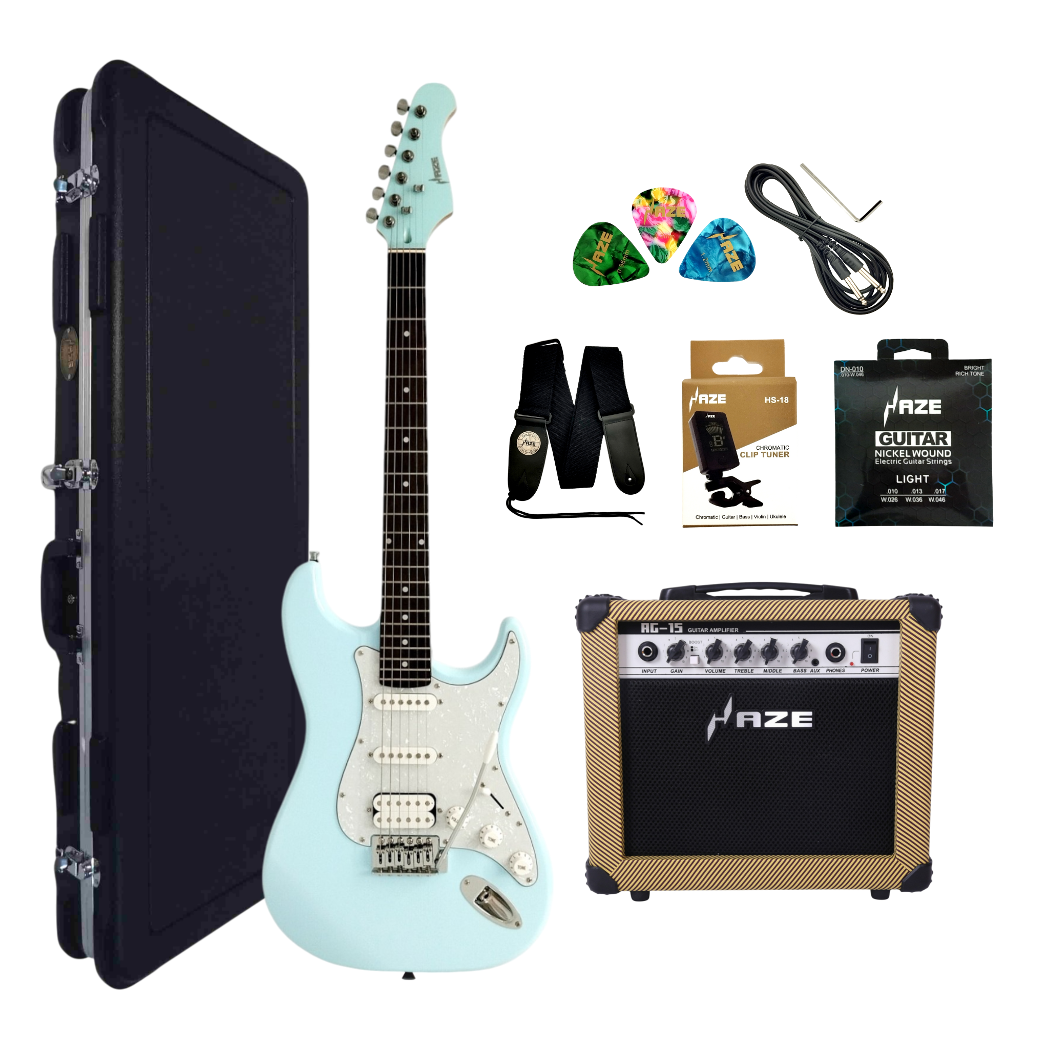 Haze E211SONICBLUE Bundle