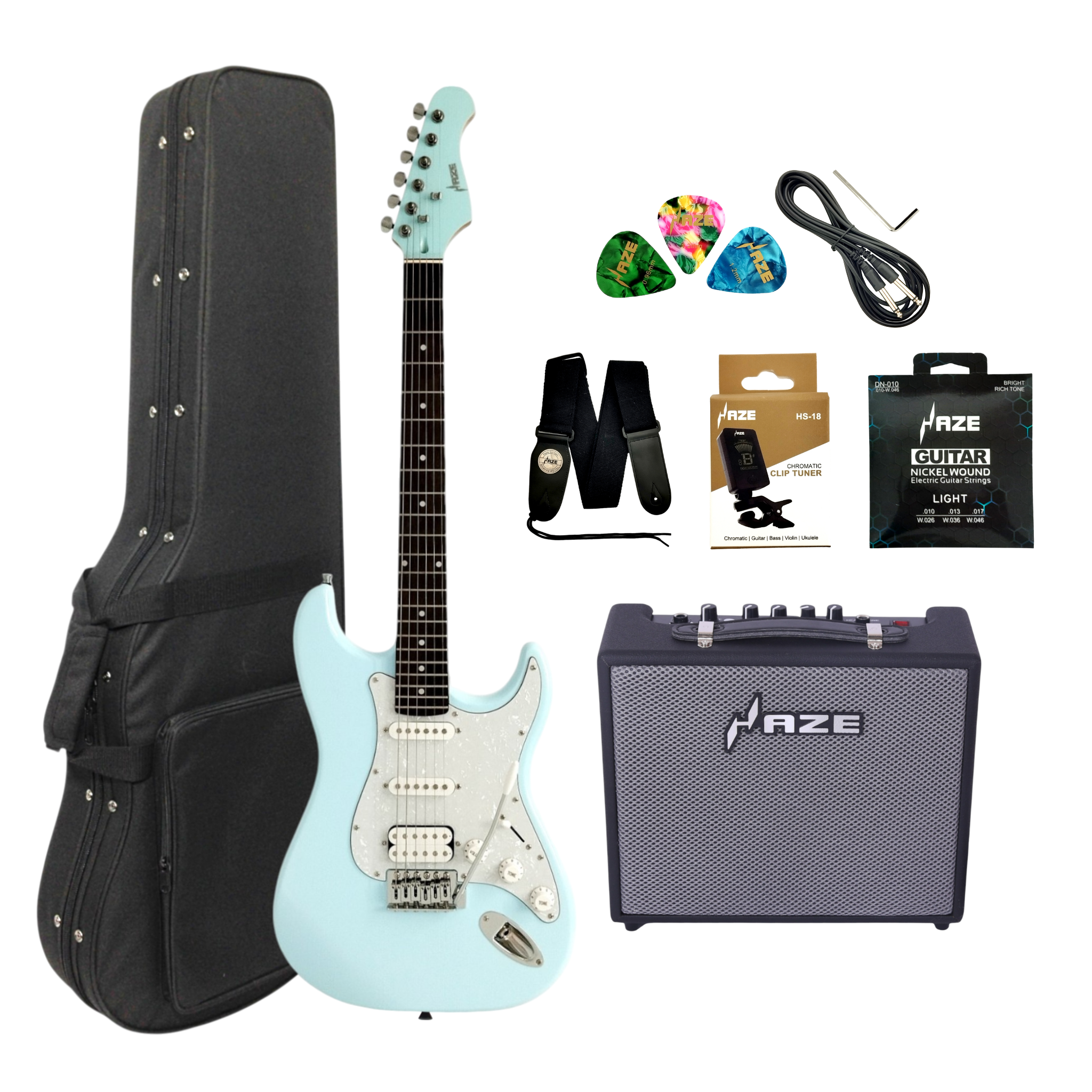 Haze E211SONICBLUE Bundle