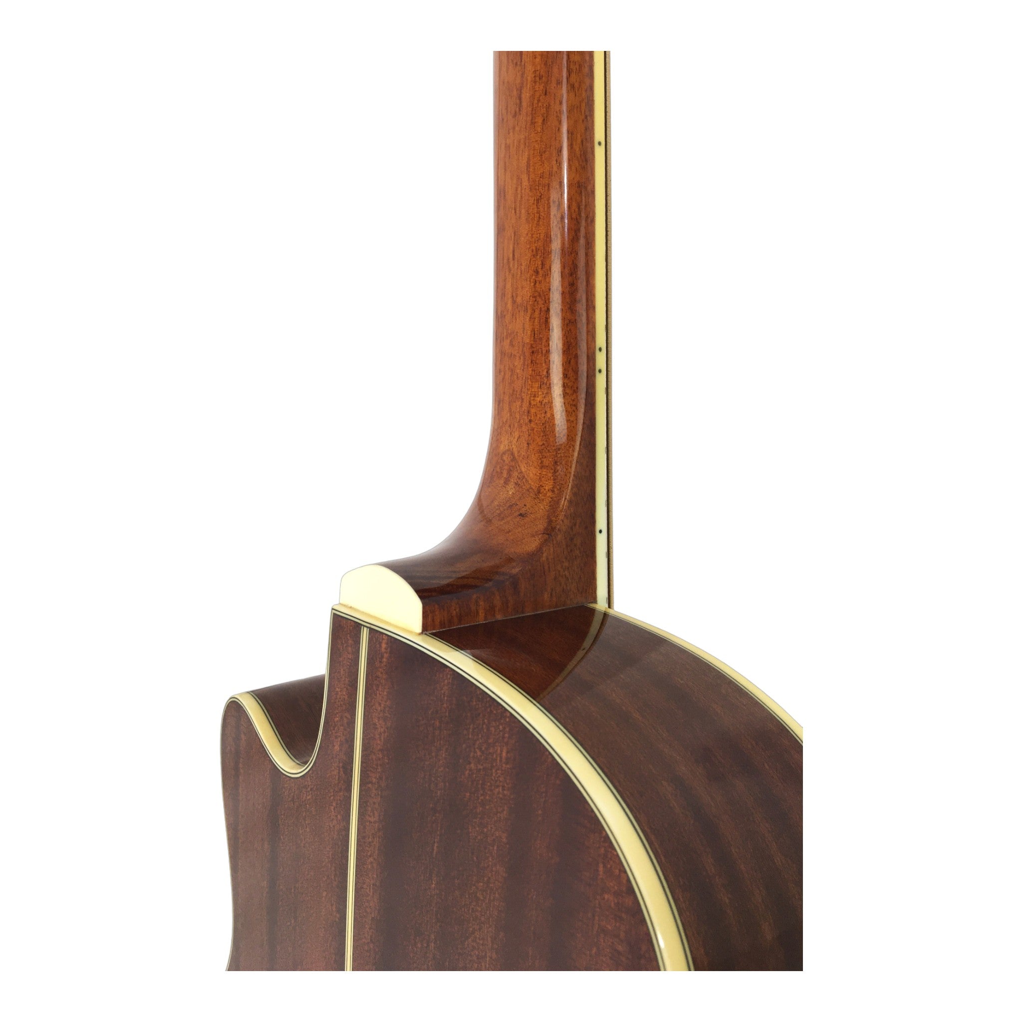 Haze FB711BCEQN44 4-String Electric-Acoustic Bass Guitar, Natural + Free Gig Bag, picks and strap