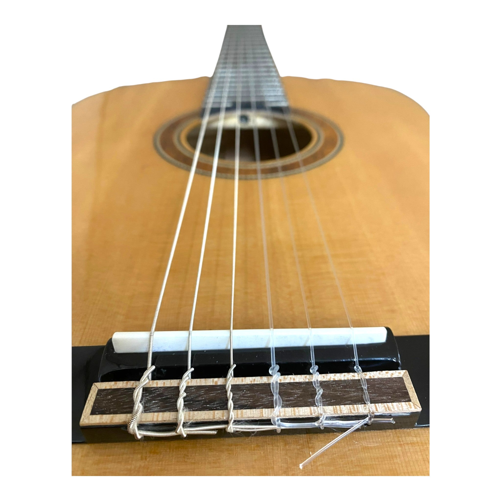 Haze “Authentic Passion and Precision” Solid Spruce & Flamed Maple Flamenco Spanish Classical Guitar - FS1