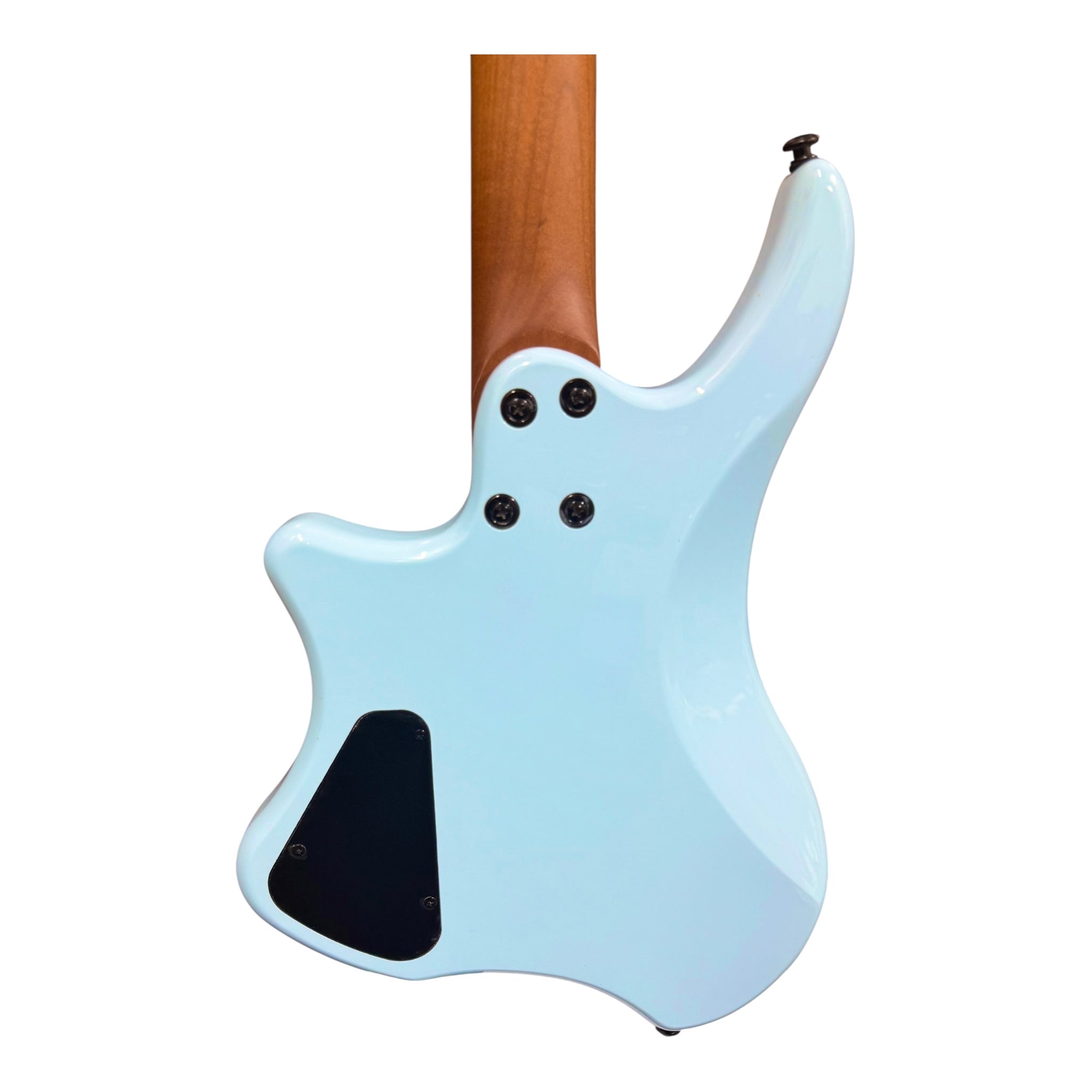 Haze HL1A Light Blue Headless Electric Guitar with Split Coil