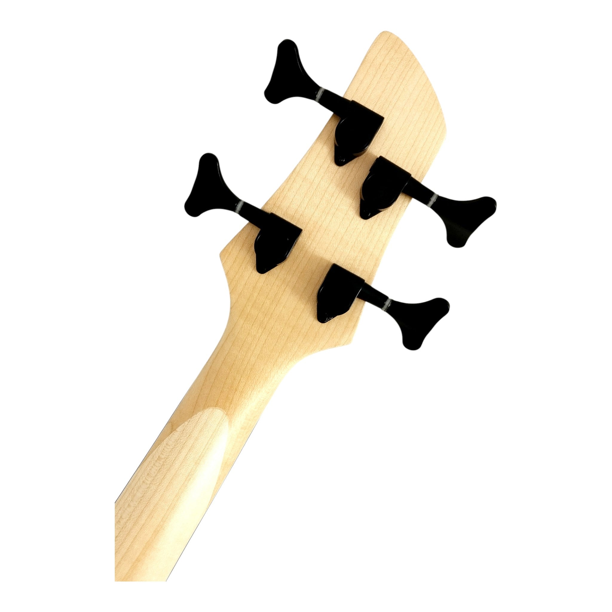 1/2 Size HAZE Electric Bass Guitar, Navy Metallic Blue 24 Frets, SBG385JB34