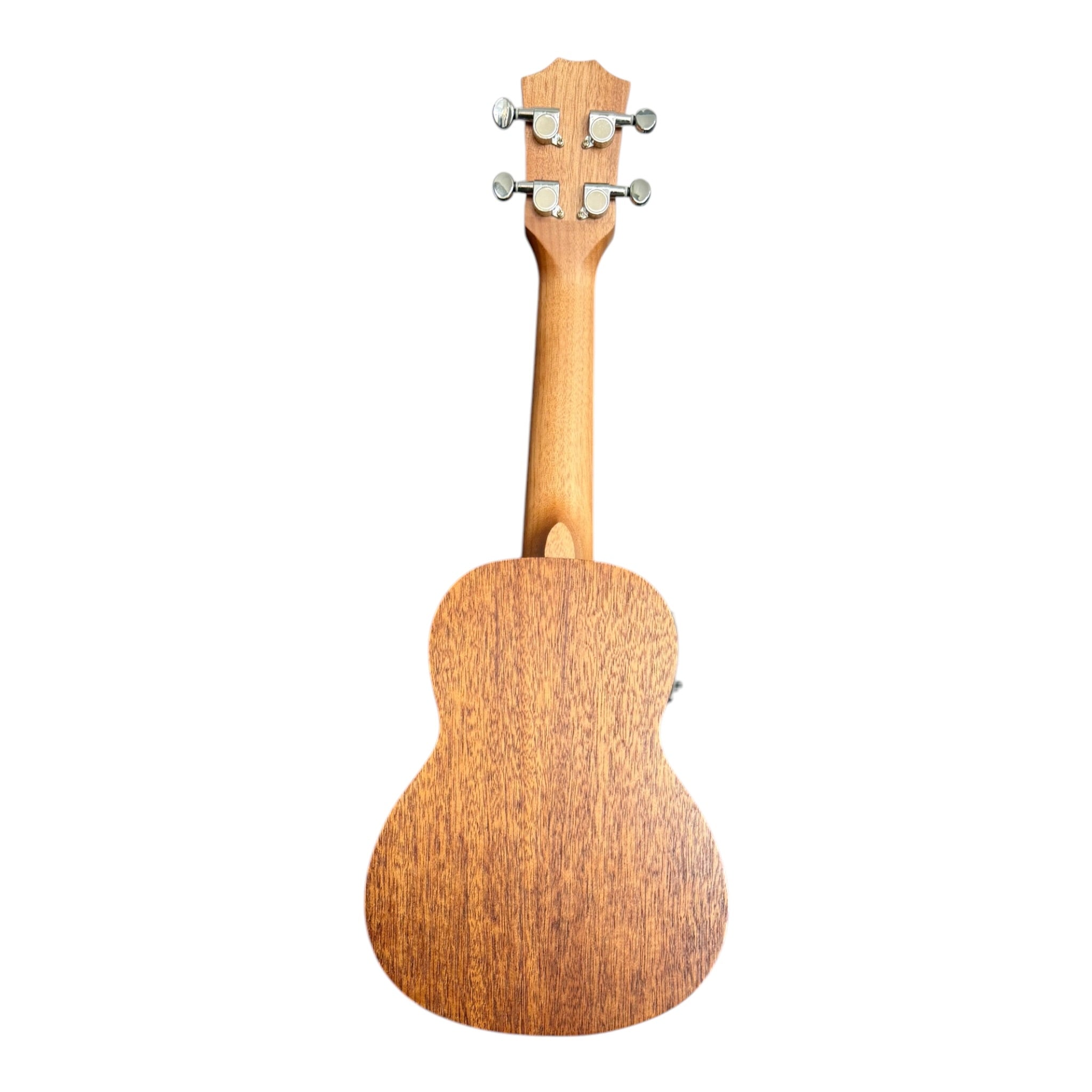 Haze UK120 Spruce Top Acoustic-Electric 21" Soprano Ukulele in Natural Matte - UK12021EQ