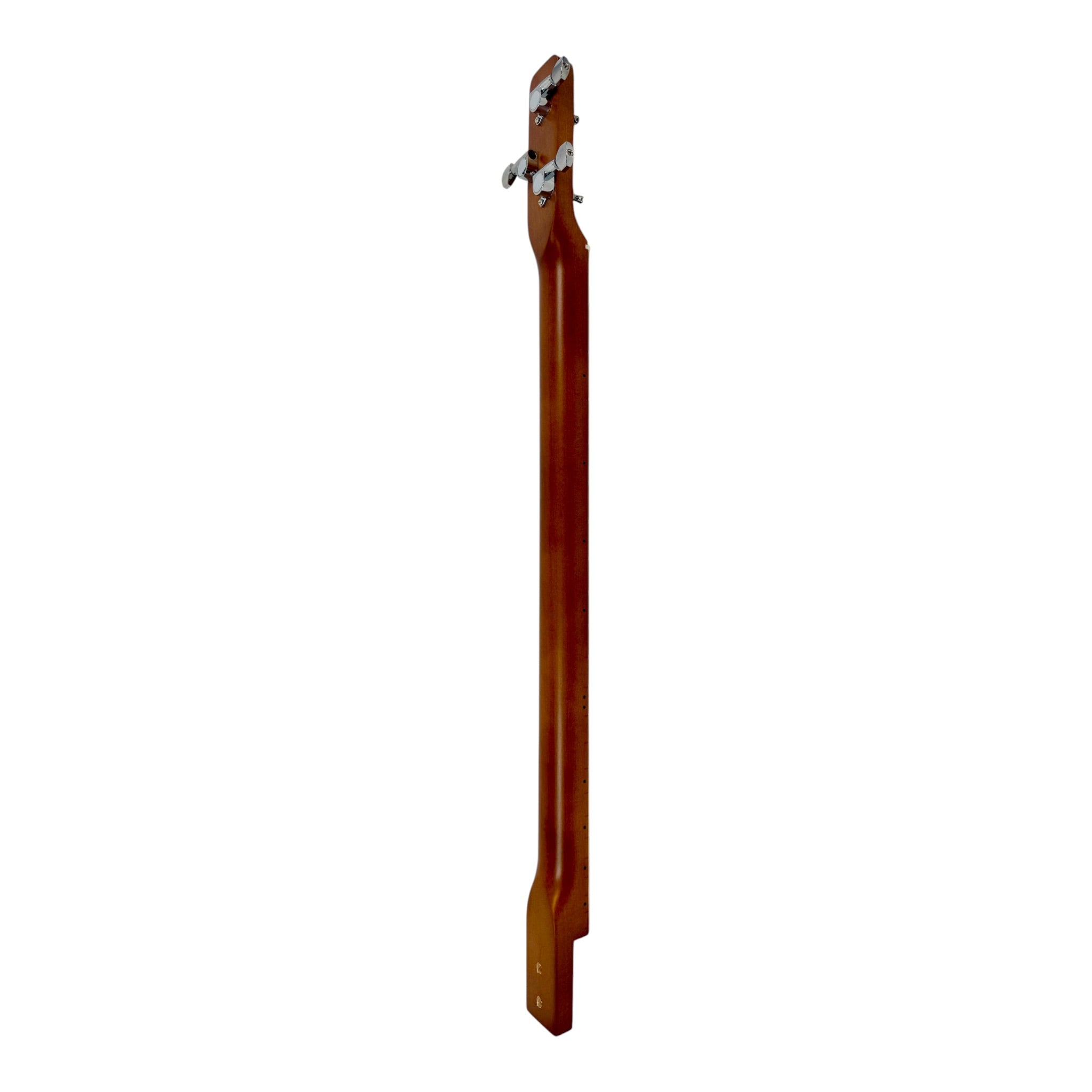Haze X1 "Blues" Mahogany Body 3-String Cigar Box Guitar Complete DIY Kit - Passive Piezo Pickup (Optional Slide Available)