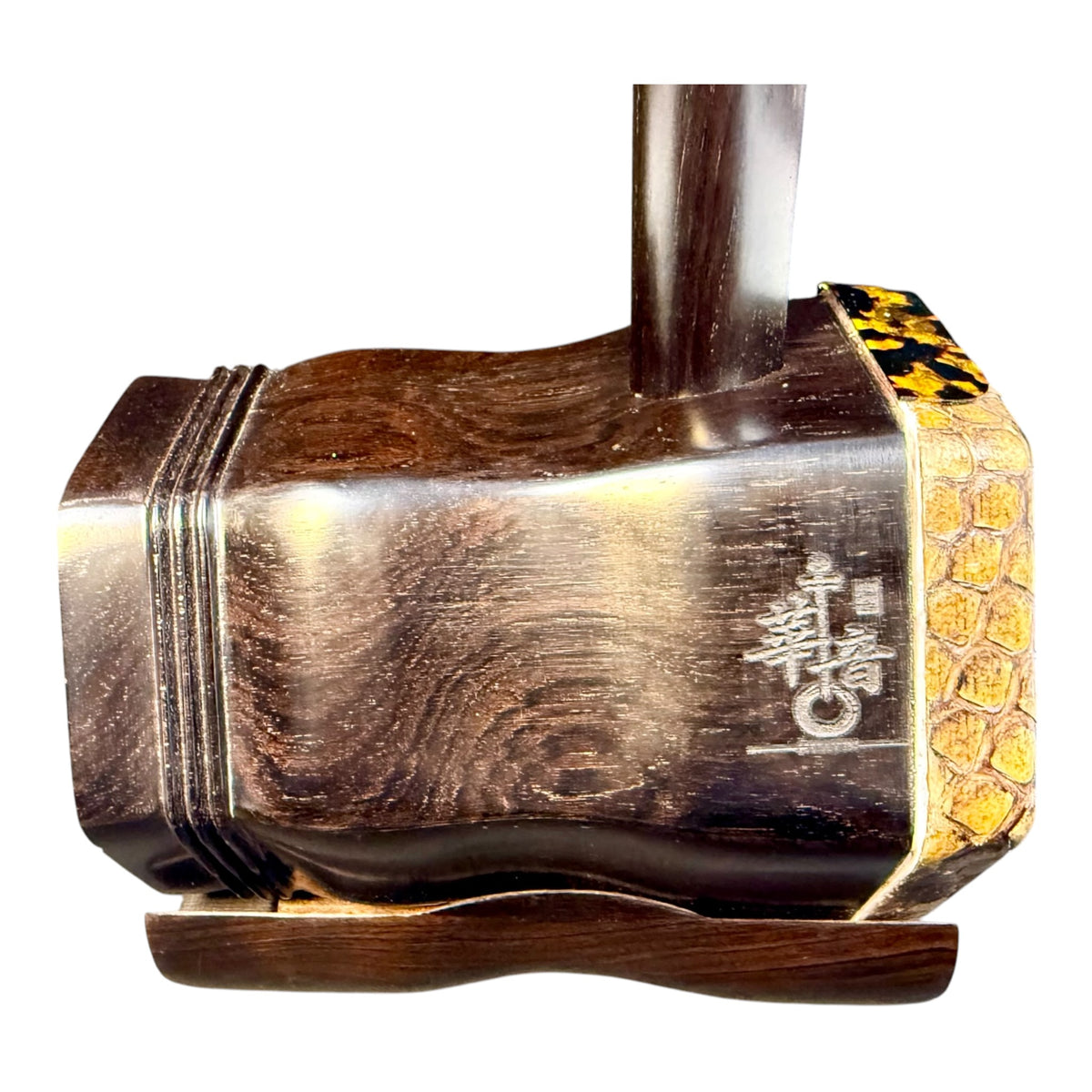 Hua Yin 华音 HY132 “Midnight Crescent” Ebony Erhu - Premium Travel Hard Case - Intermediate Series