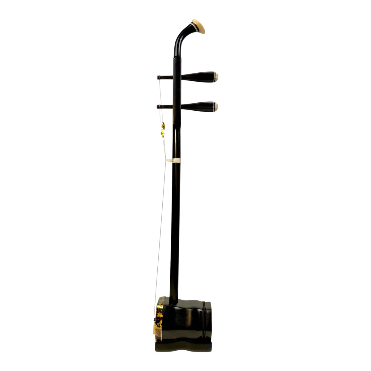 Hua Yin 华音 HY132 “Midnight Crescent” Ebony Erhu - Premium Travel Hard Case - Intermediate Series