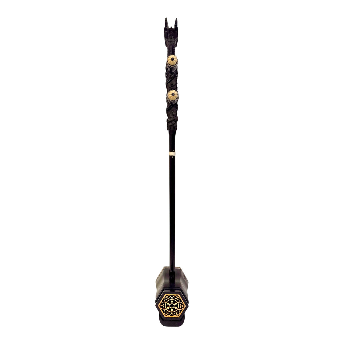 Hua Yin 华音 HY132L2 "Ruyi Dragon" Ebony Erhu - Premium Travel Hard Case - Professional Series