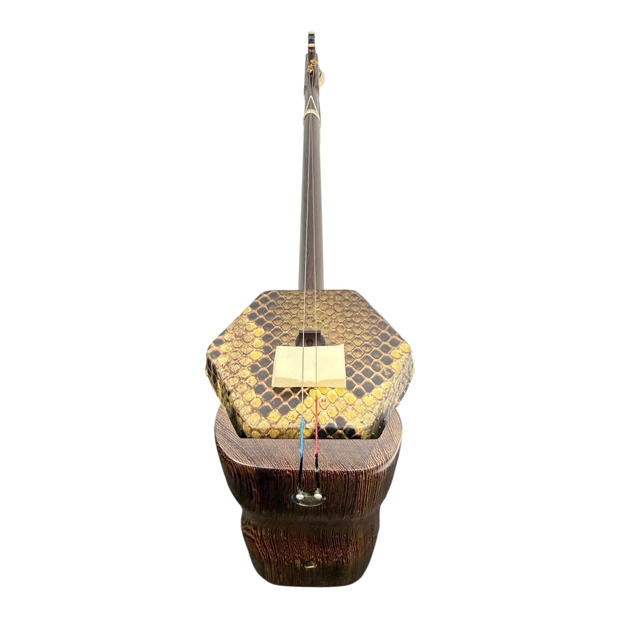 Hua Yin HY825 Wenge Erhu with Dark Brown Finish - Hard Shell Case - Student Series