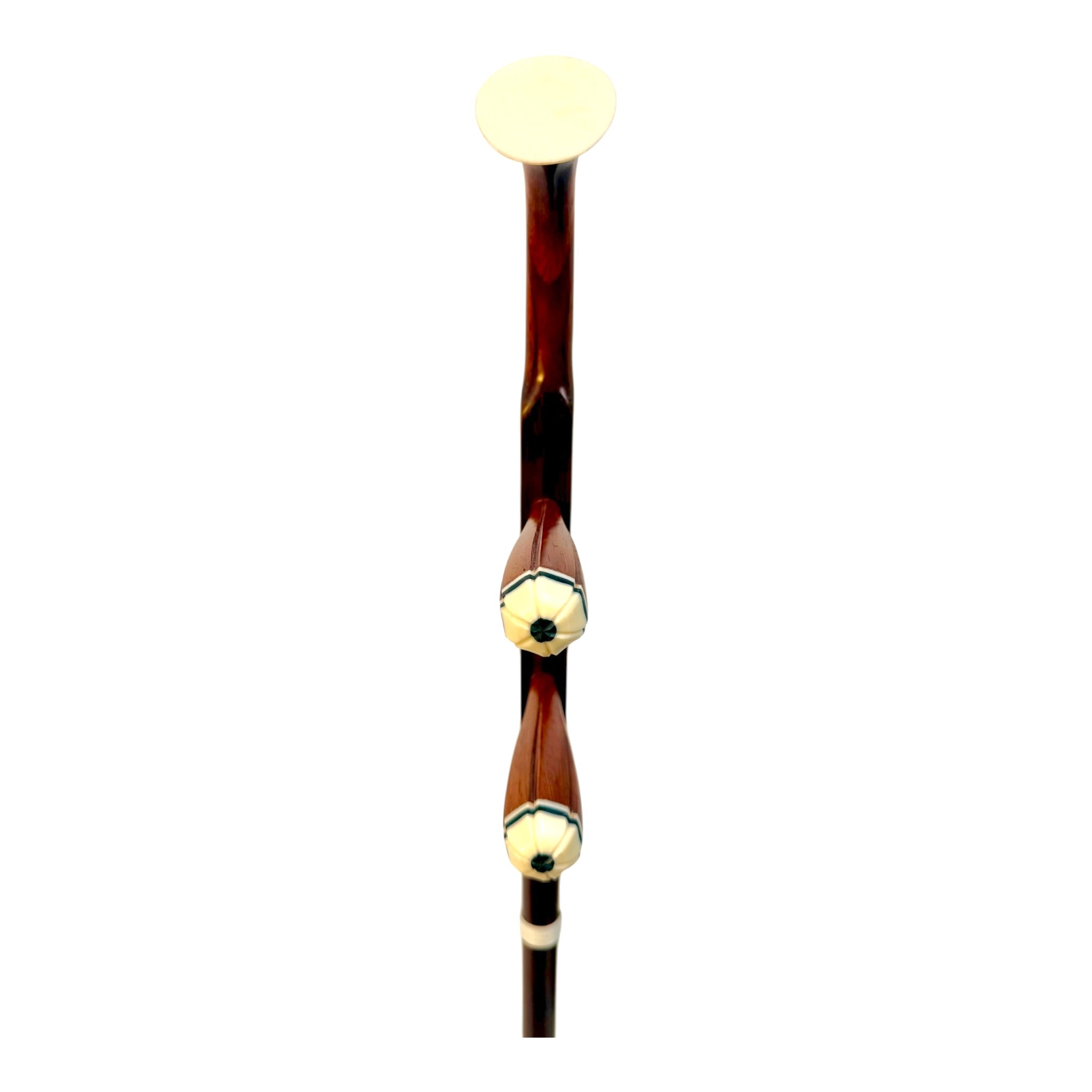 Hua Yin HYT822 African Rosewood Erhu with Carved Bone Inlays - Student Series