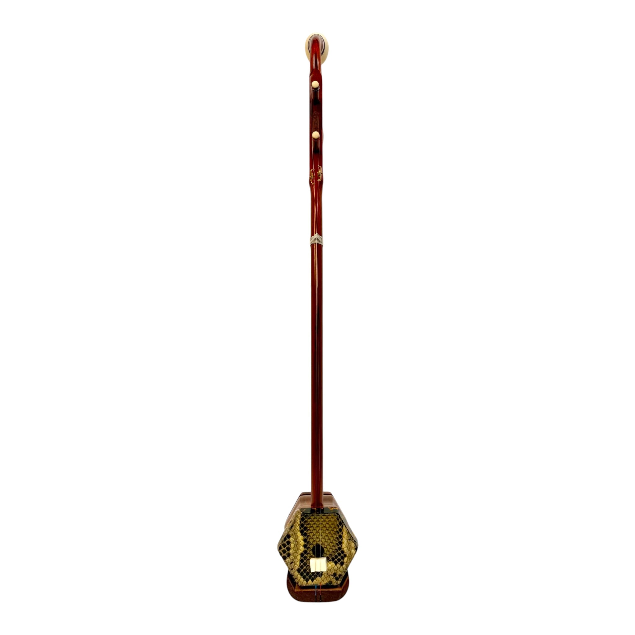Hua Yin HYT822 African Rosewood Erhu with Carved Bone Inlays - Student Series