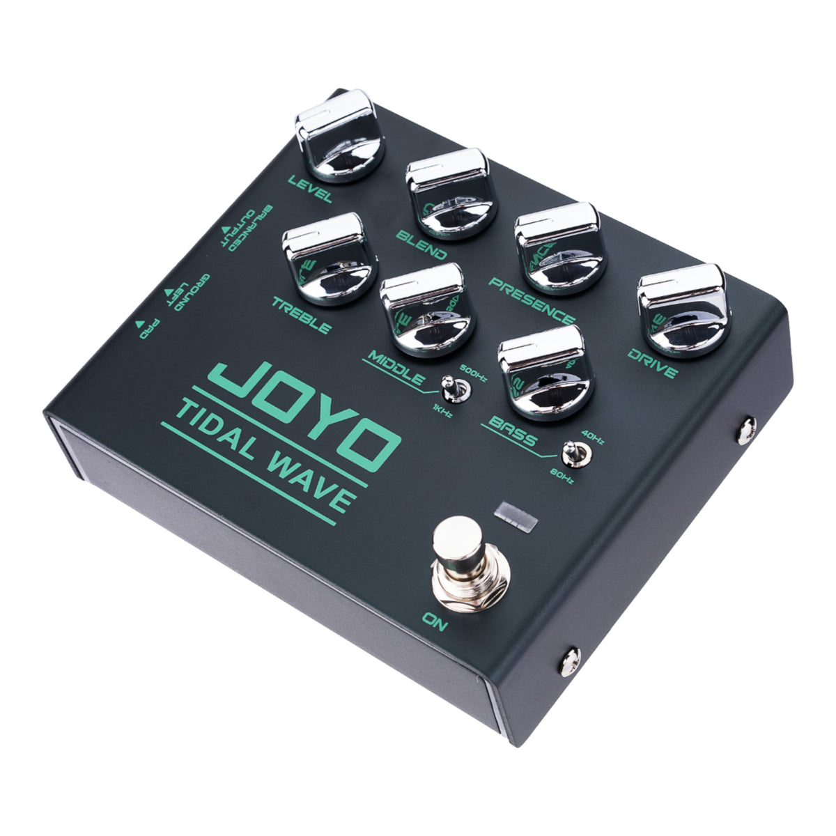 (PREORDER : EST LATE SEPT 2026) Joyo R30 "Tidal Wave" Bass Preamp & DI Pedal for 90's Bass Tone