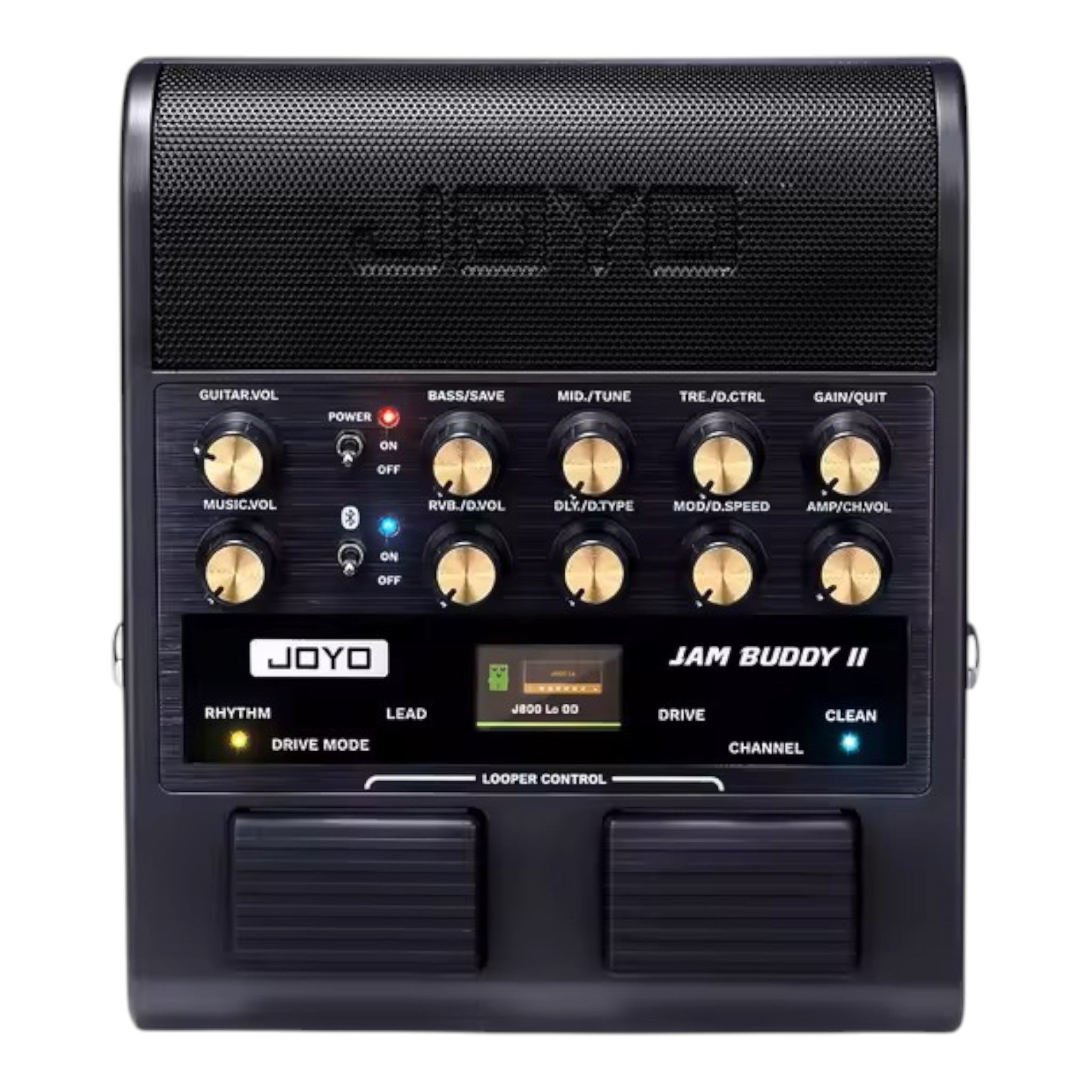 Joyo Jam Buddy II Portable Multi-Effect Modelling Guitar Amplifier with Bluetooth & Looper