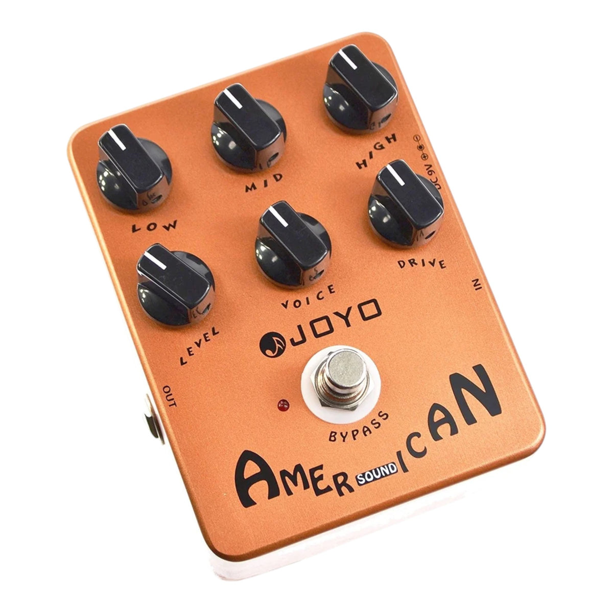 (PREORDER : EST LATE SEPT 2026) Joyo JF14 "American Sound" American-Style Tube Amp Simulator Pedal w/ 3-Band EQ