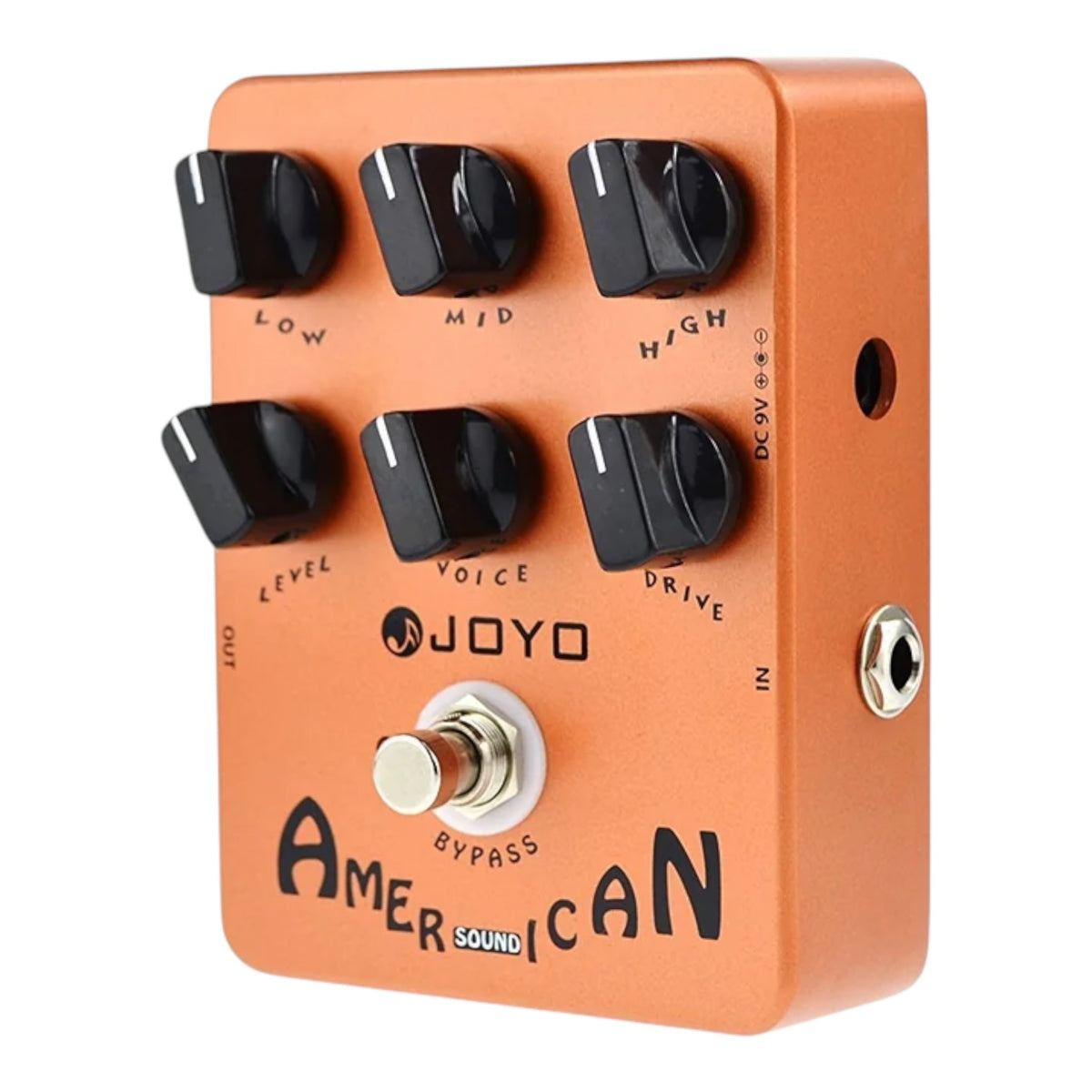 (PREORDER : EST LATE SEPT 2026) Joyo JF14 "American Sound" American-Style Tube Amp Simulator Pedal w/ 3-Band EQ
