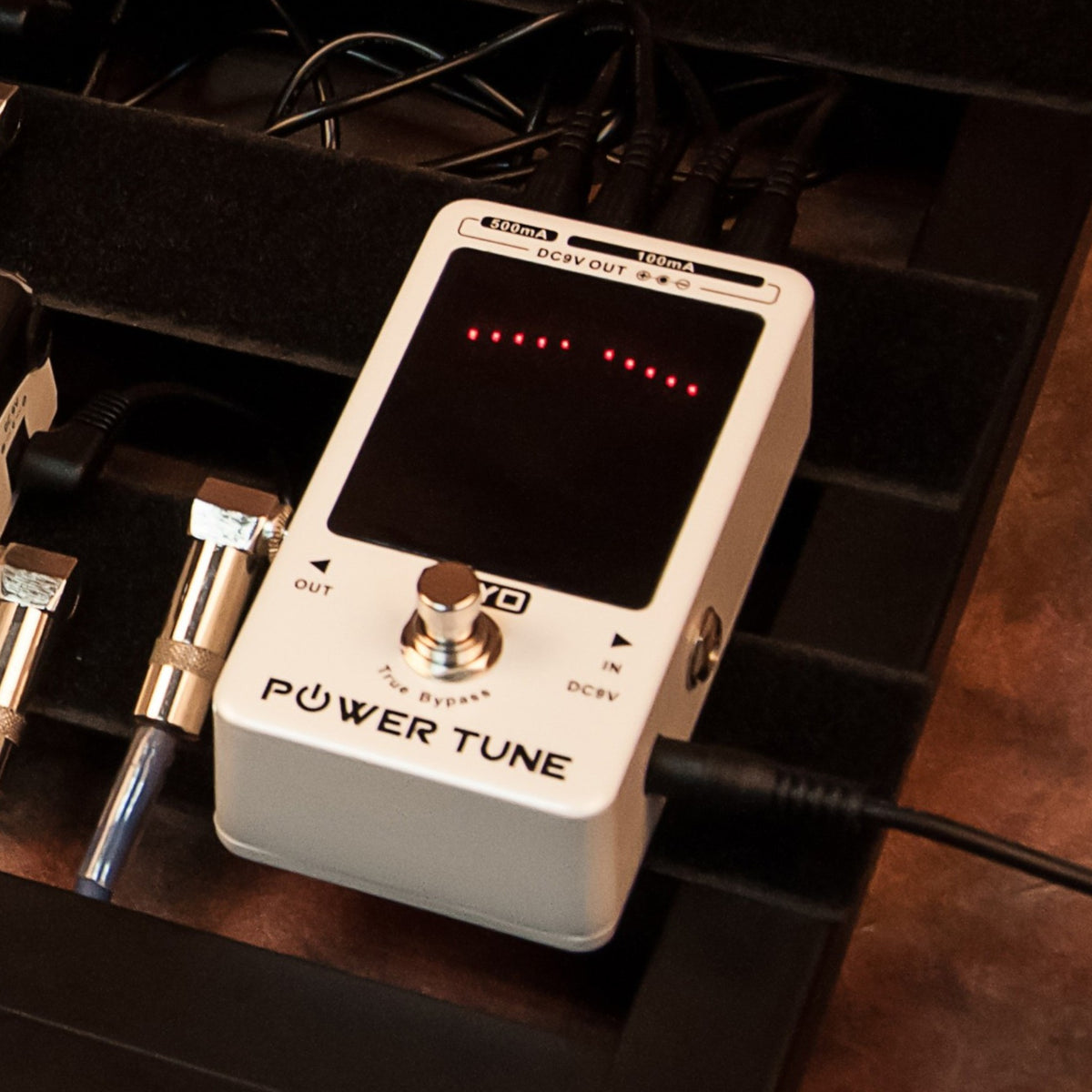 (PREORDER : EST LATE SEPT 2026) Joyo JF18R "Power Tune" Low-Noise Isolated DC 9V Power Supply & Chromatic Tuner Pedal