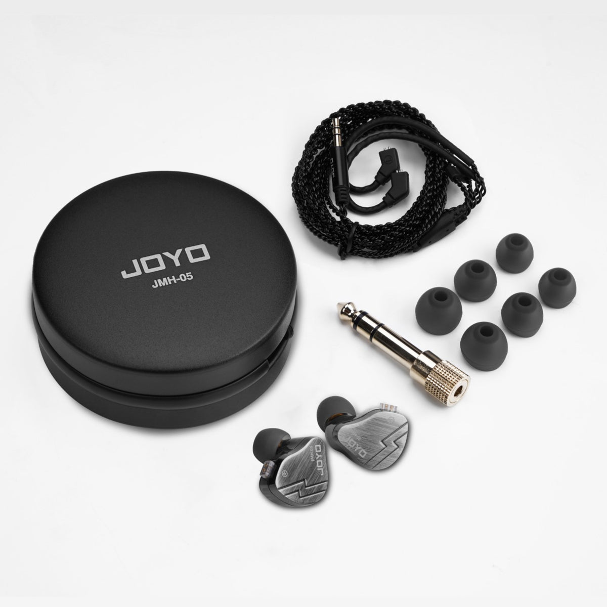 (PREORDER : EST LATE SEPT 2026) Joyo JMH05 Professional Hybrid In-Ear Monitor Headphones w/ Balanced Armature & Dynamic Driver