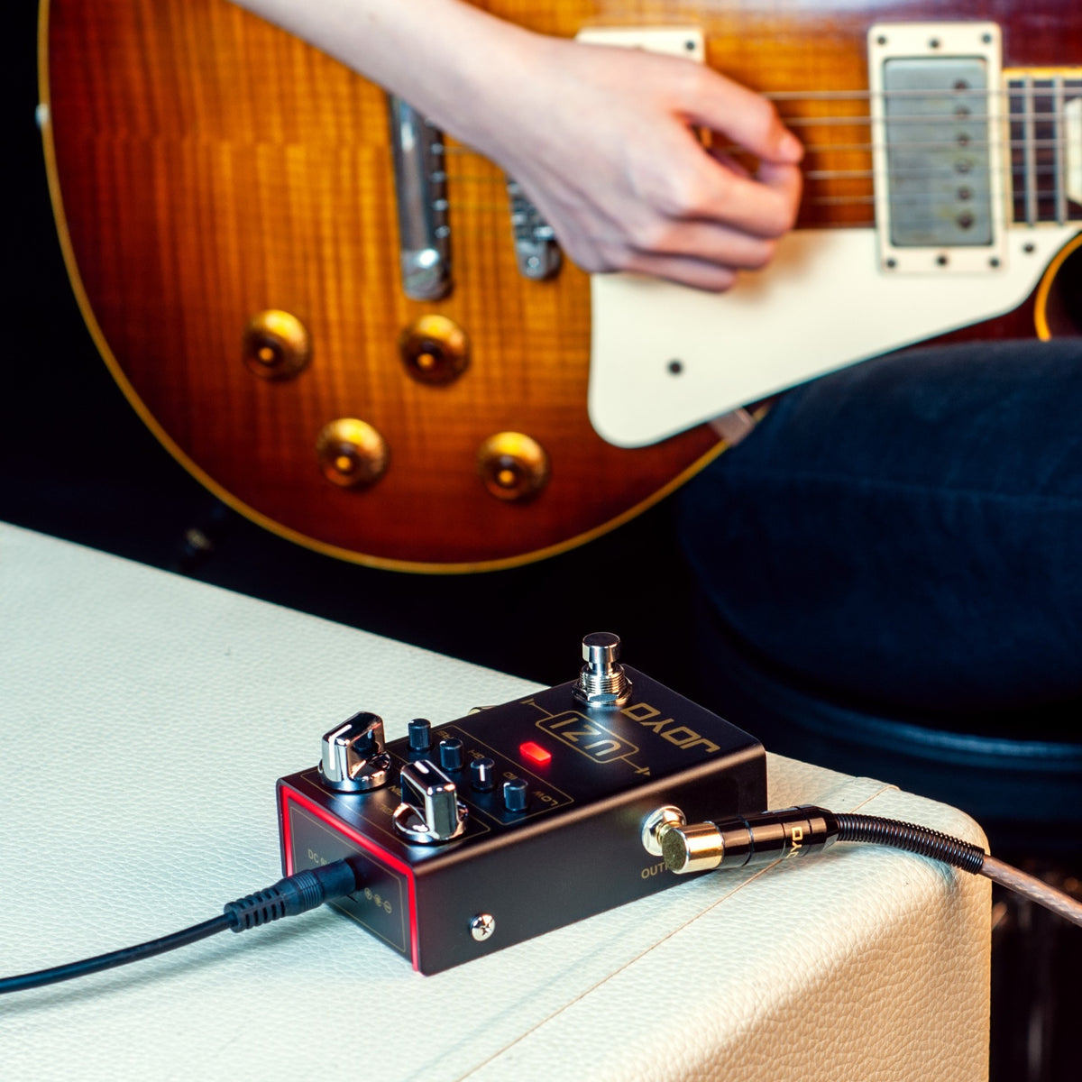 (PREORDER : EST LATE SEPT 2026) Joyo R03 "Uzi" High-Gain Heavy Distortion Effects Pedal w/ Bias Control