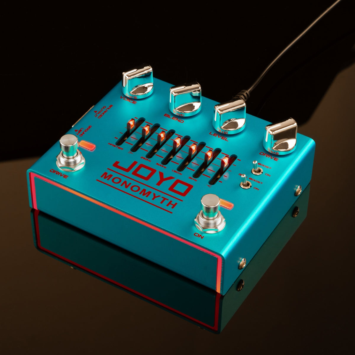 (PREORDER : EST LATE SEPT 2026) Joyo R26 "Monomyth" Dual Channel 6-Band EQ Bass Preamp & DI Pedal w/ Overdrive