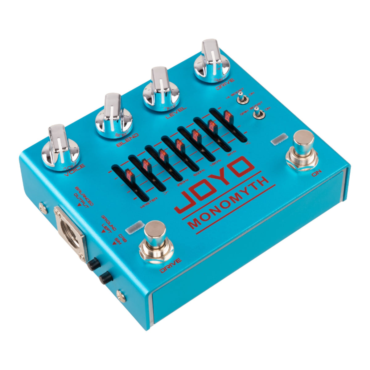 (PREORDER : EST LATE SEPT 2026) Joyo R26 "Monomyth" Dual Channel 6-Band EQ Bass Preamp & DI Pedal w/ Overdrive