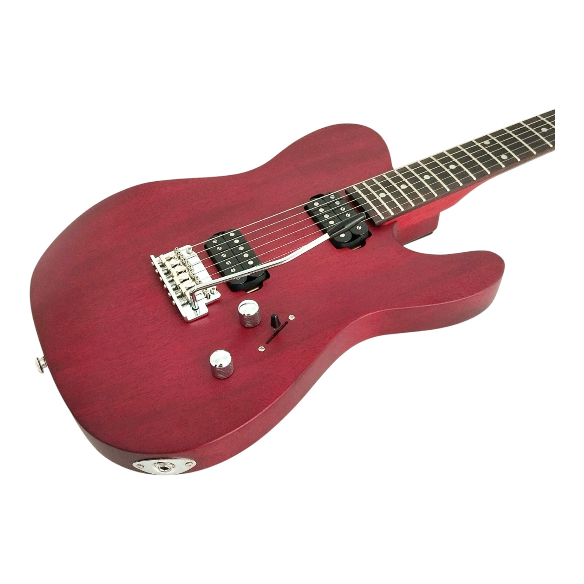 Kapok KATLSRD Red Electric Guitar with Split Coil and Whammy