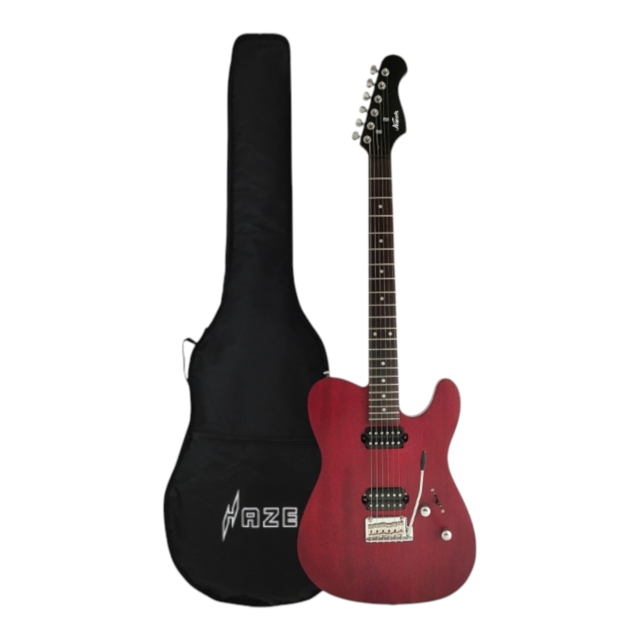 Kapok KATLSRD Red Electric Guitar with Split Coil and Whammy