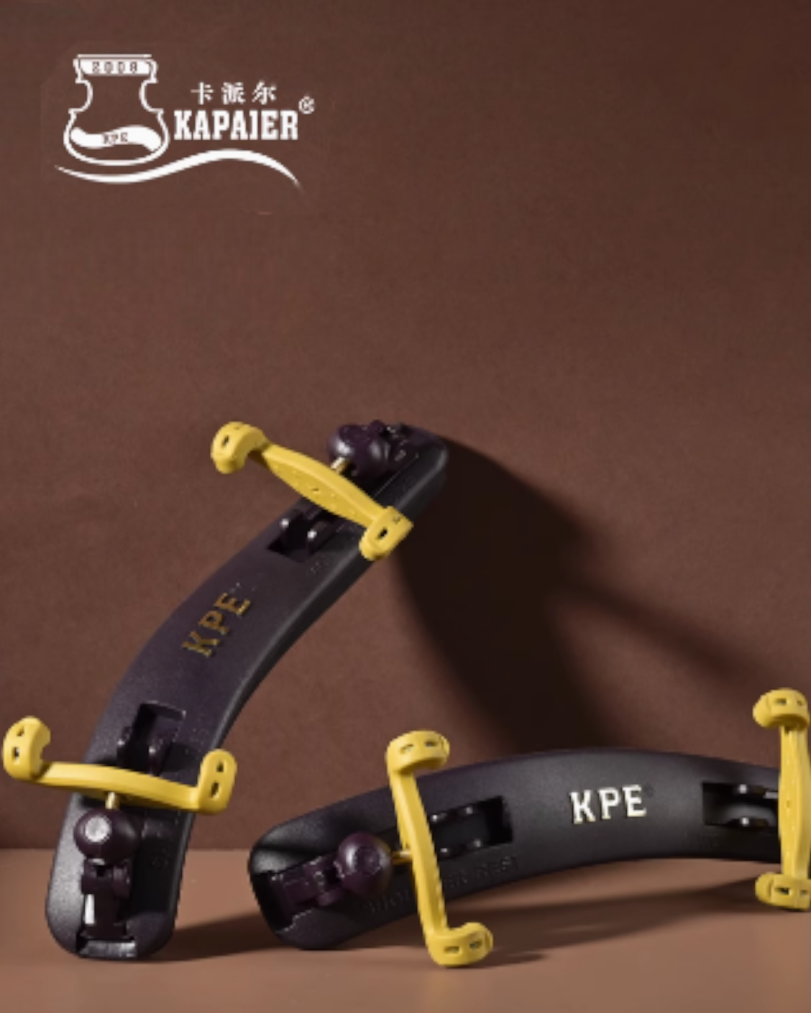 Kapaier Collapsible/Adjustable Violin Shoulder Rest for 3/4 and 4/4 Size - NO560