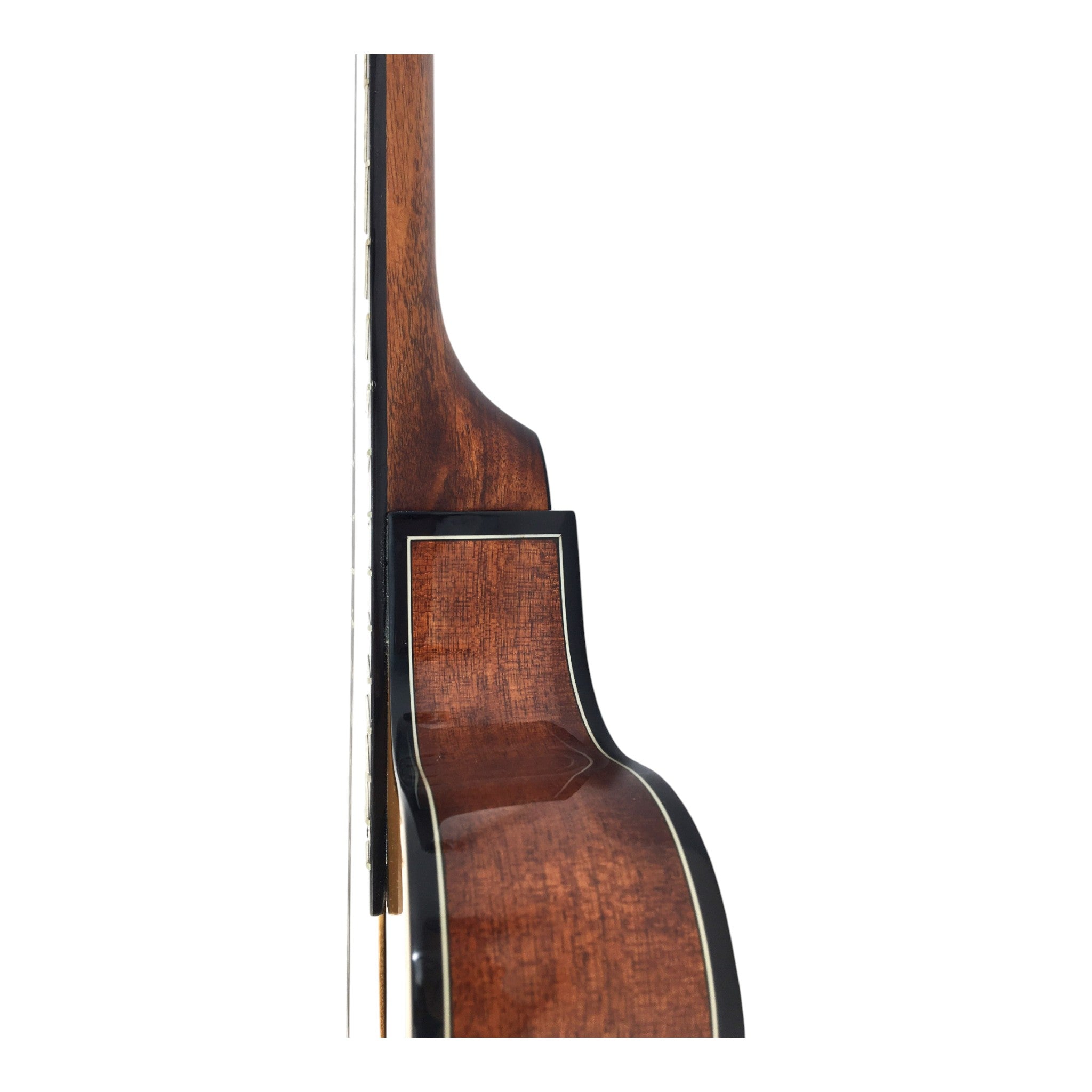 Miguel Rosales C3BCEQSM Solid Spruce Thin-Body Cutaway Built-In Pickup/Tuner Classical Guitar - Natural