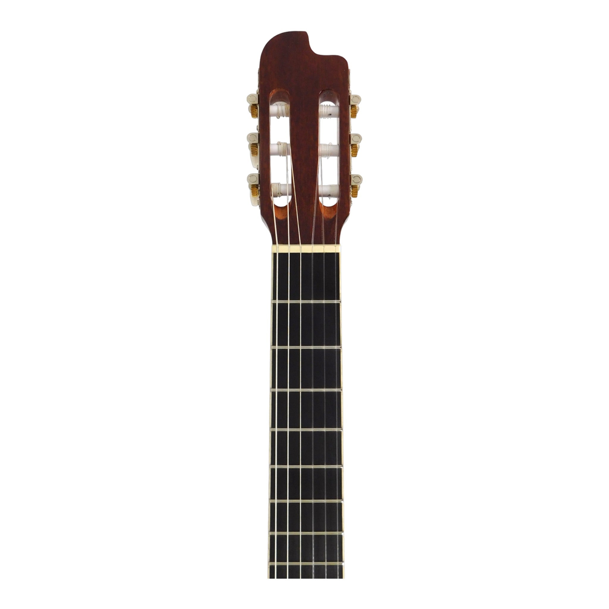 Miguel Rosales MR04CEQN Mahogany Oval Soundhole Built-In Pickup/Tuner Classical Guitar - Natural