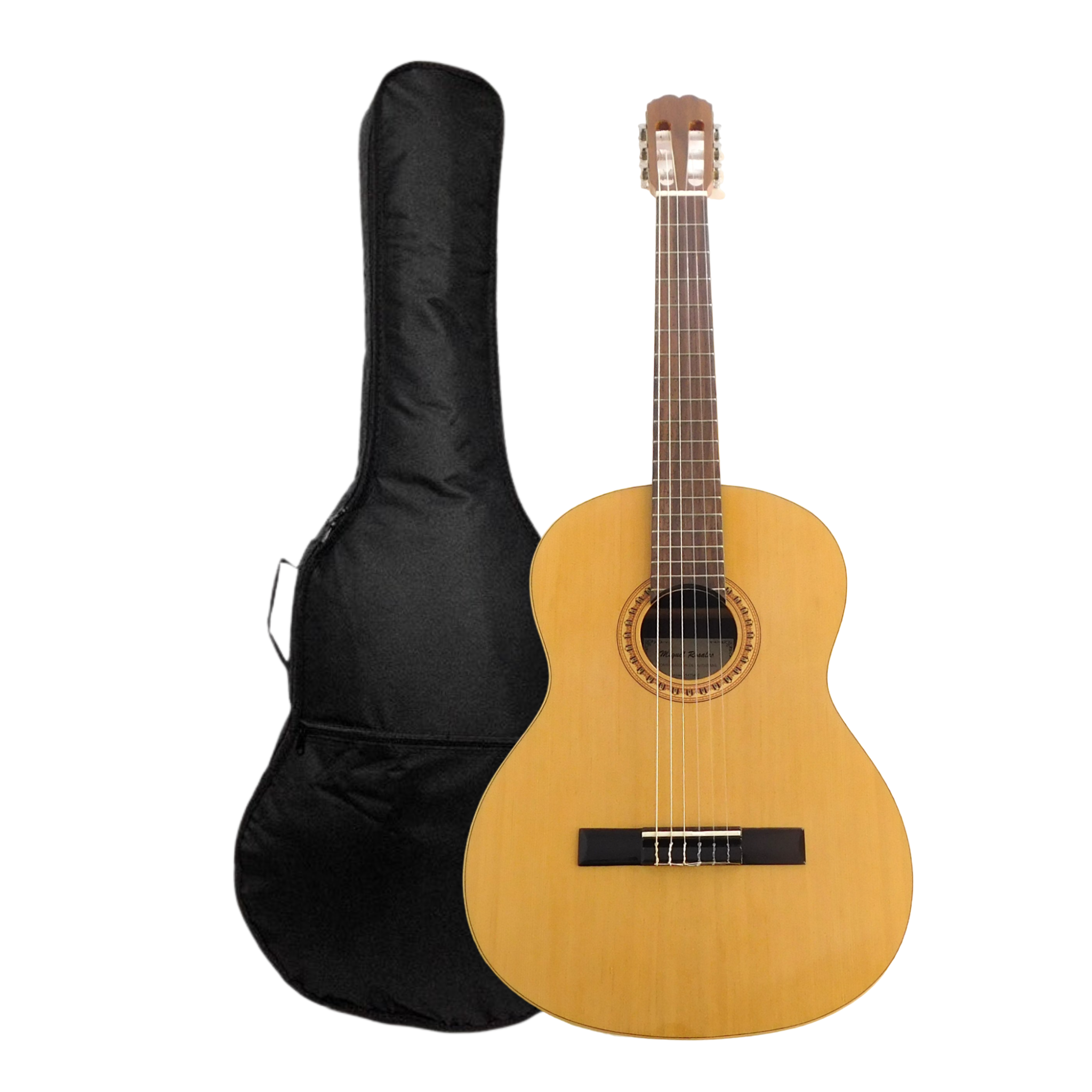 Miguel Rosales MR10 Natural Nylon String Classical Guitar with Solid German Spruce Top