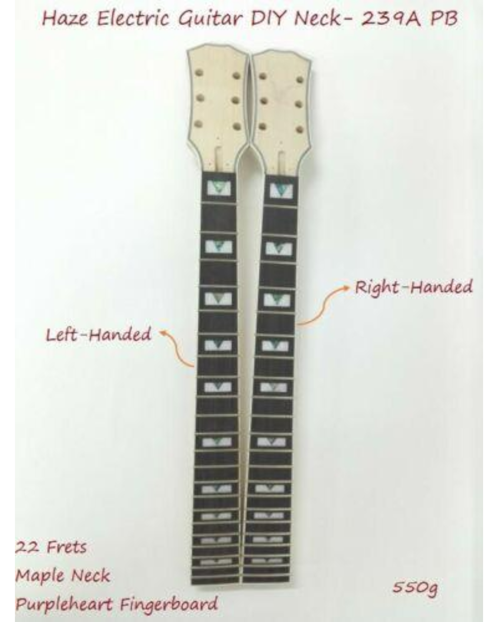 Right and Left Handed E239PB 22-Fret Electric Guitar DIY Neck