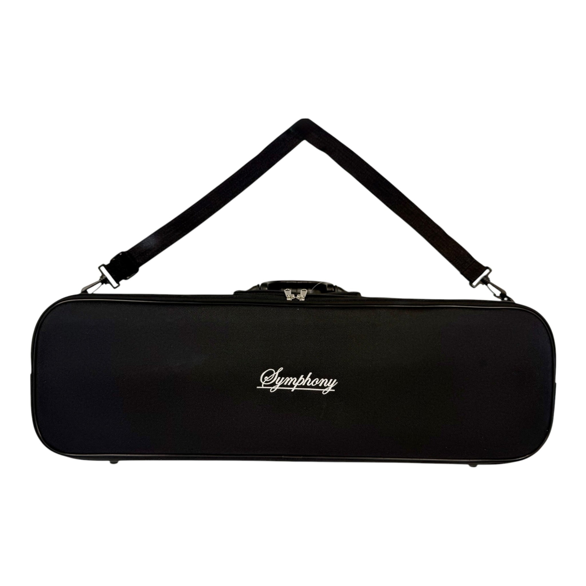 Symphony EVHL01N Headless Catalpa ABS Electric Violin Outfit in Natural Gloss w/ Built-In EQ