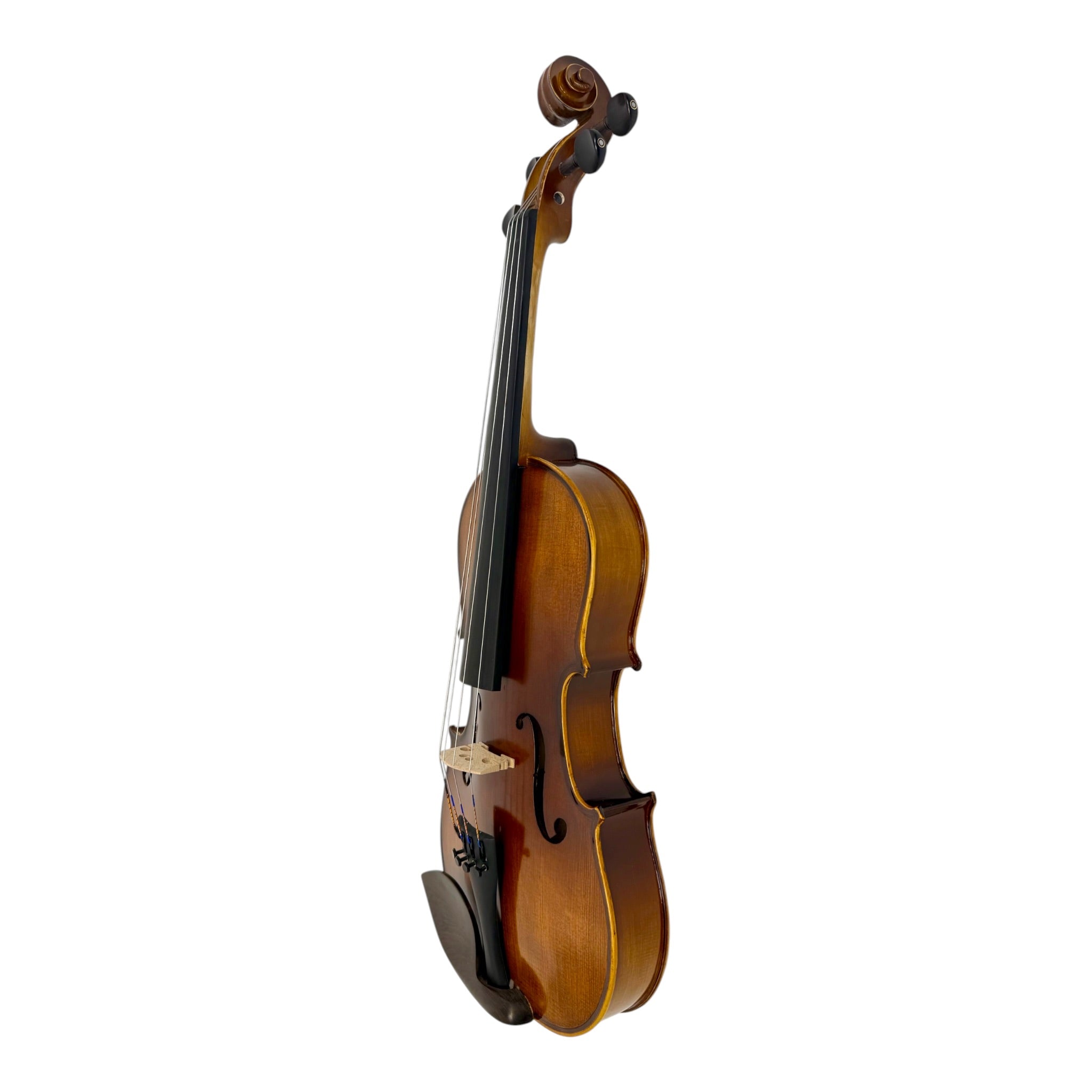 Symphony GA25 "Professional Series" 15-inch Solid Spruce Viola Outfit in Antique Brown with Foam Case & Accessories