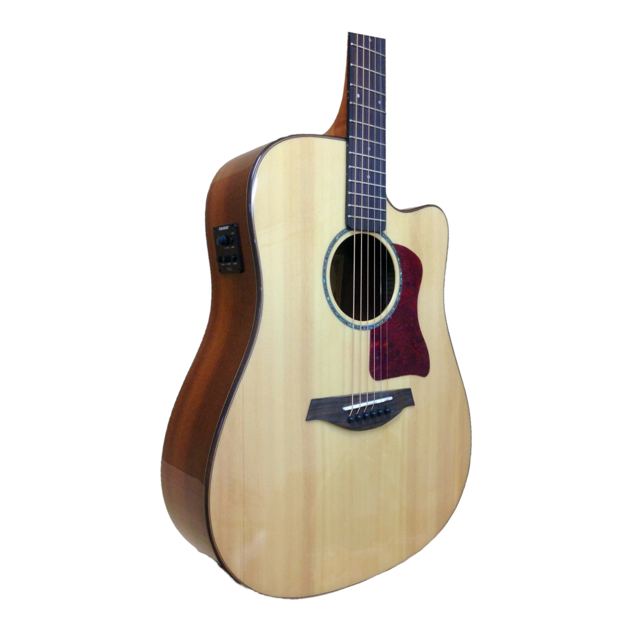 TKA TKA220CEQNT Solid Spruce Built-In Pickups/Tuner Acoustic Guitar - Natural