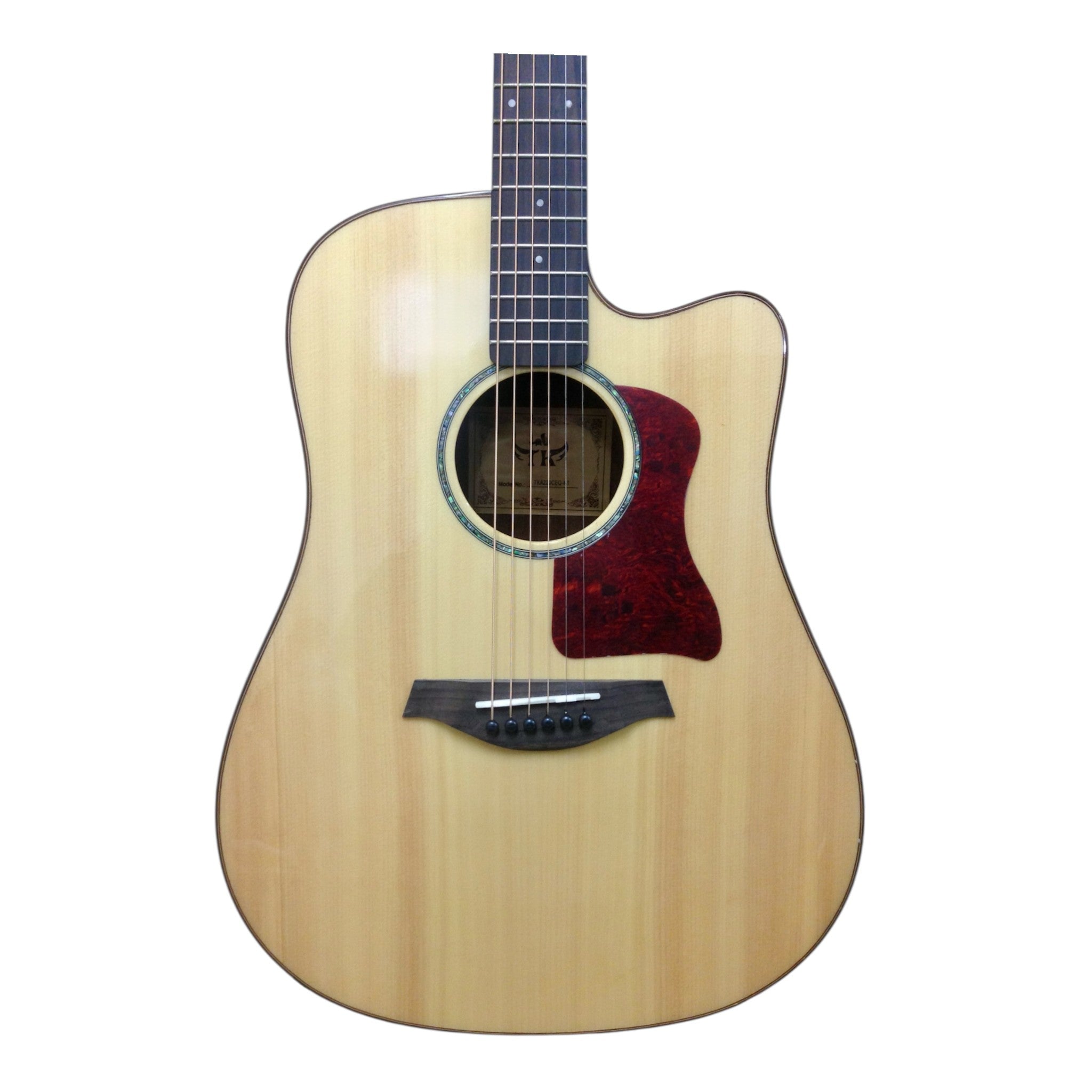 TKA TKA220CEQNT Solid Spruce Built-In Pickups/Tuner Acoustic Guitar - Natural