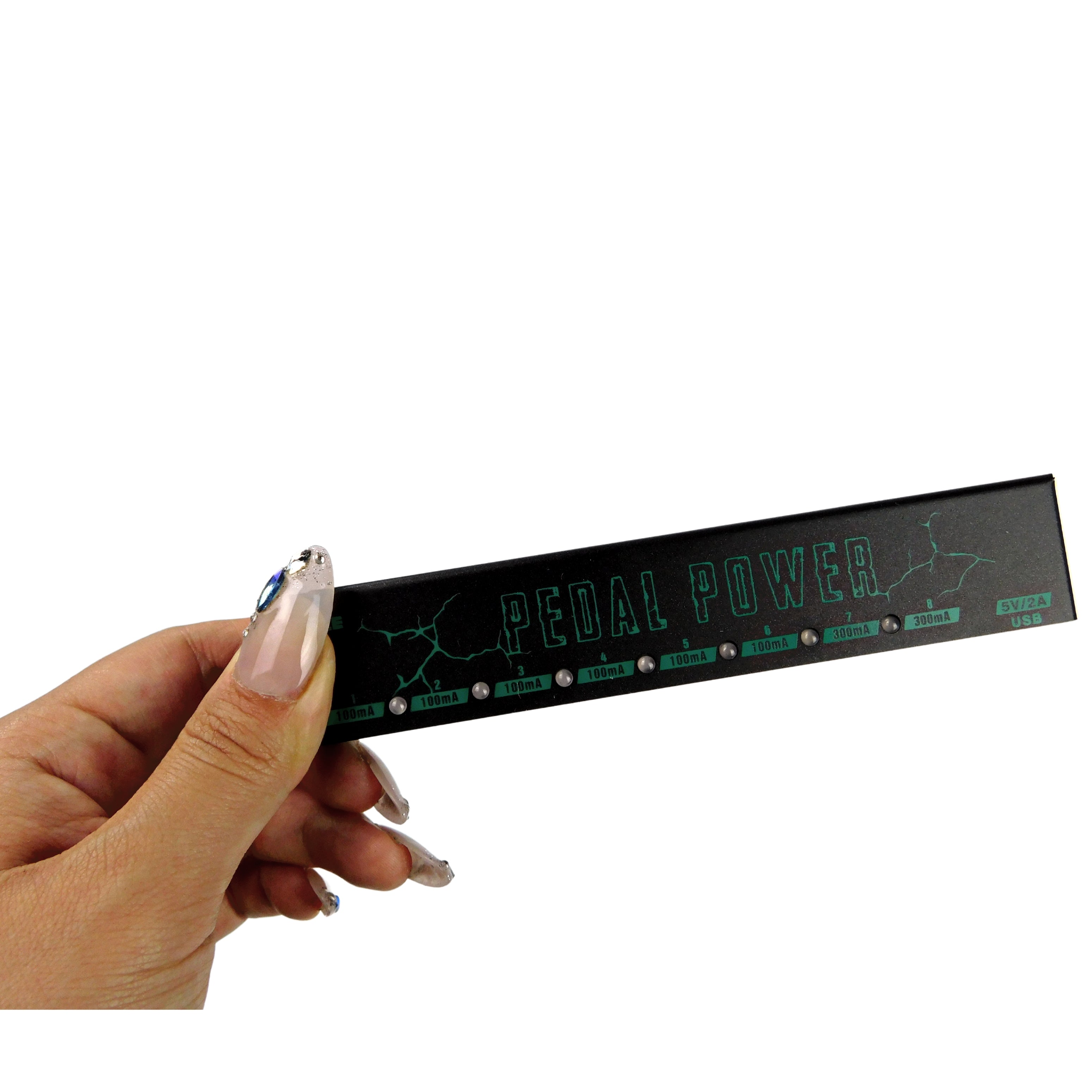 HAZE PP008 Guitar Pedal Power Supply 8 isolated 9V DC outputs with type-C