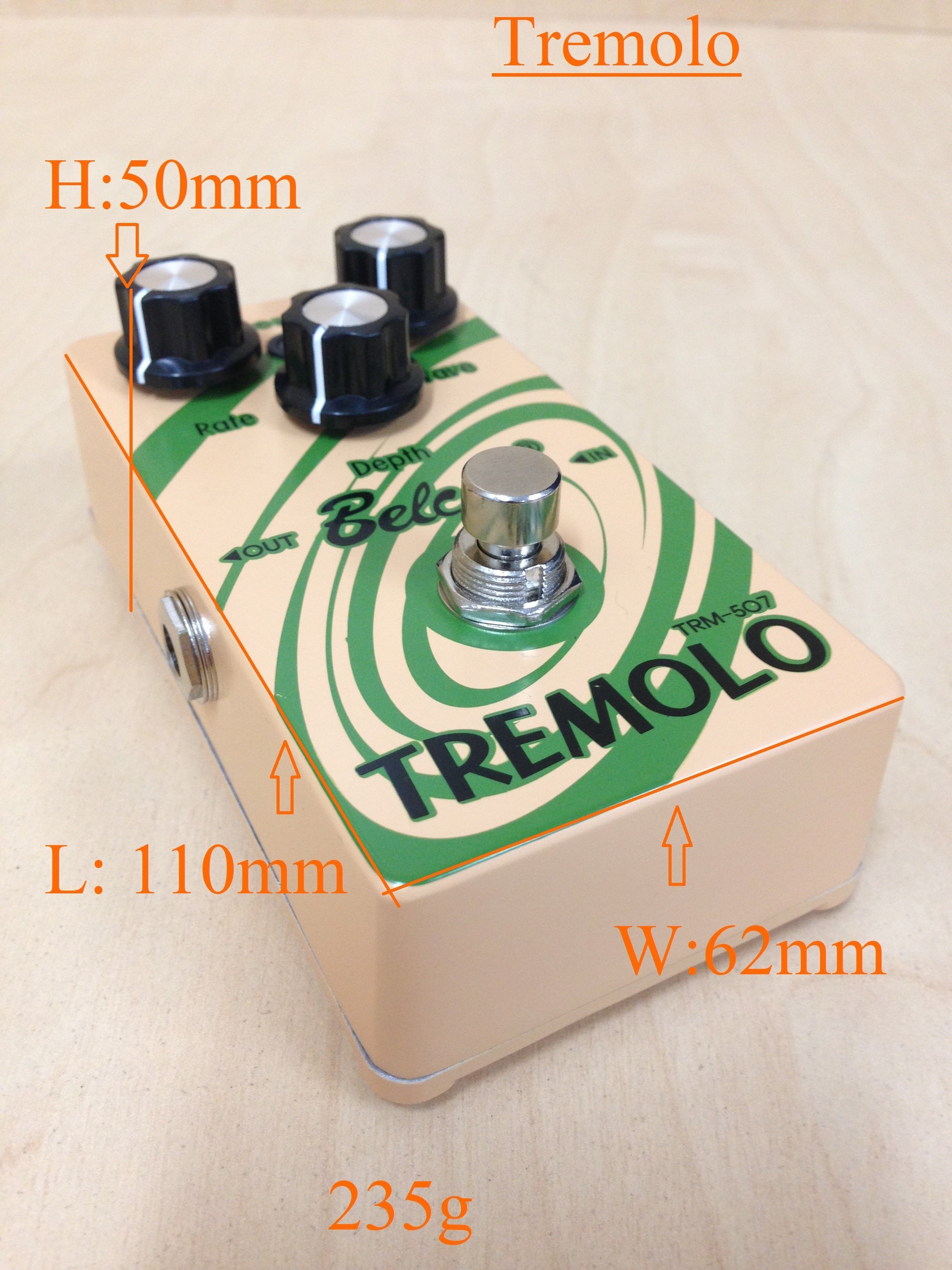 Belcat TRM507 Tremolo Effects Pedal