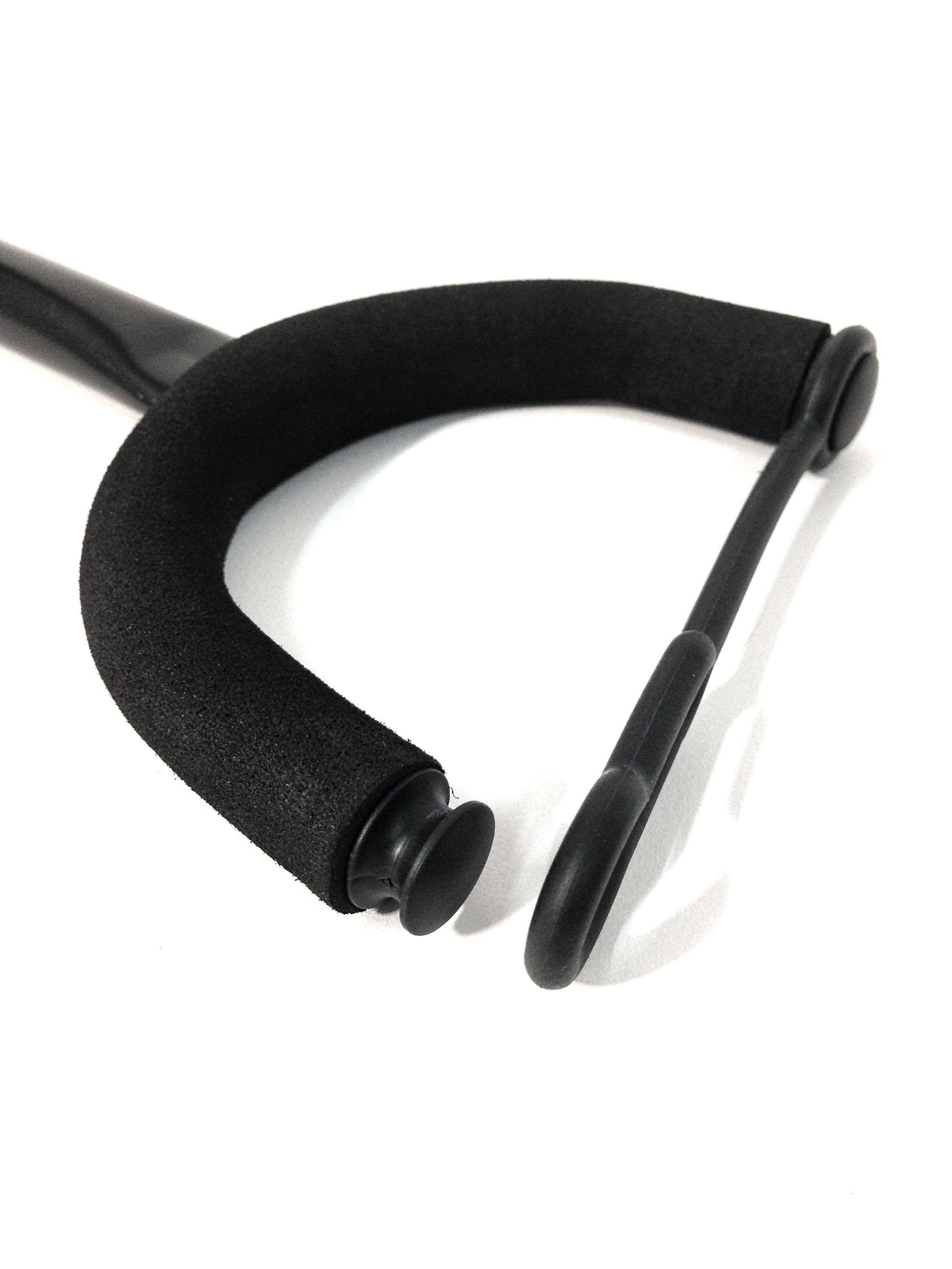 Haze GS028 Metal-Rubber A-Frame Base 2-Guitar Stand