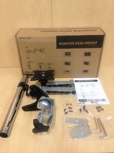 Elegant Aluminum LCD VESA Desk Mounts For most 13"-27" LCD monitors LDT11C012