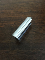 Haze HS38ST Stainless Steel Guitar Slide Solid Tone Bar Silver