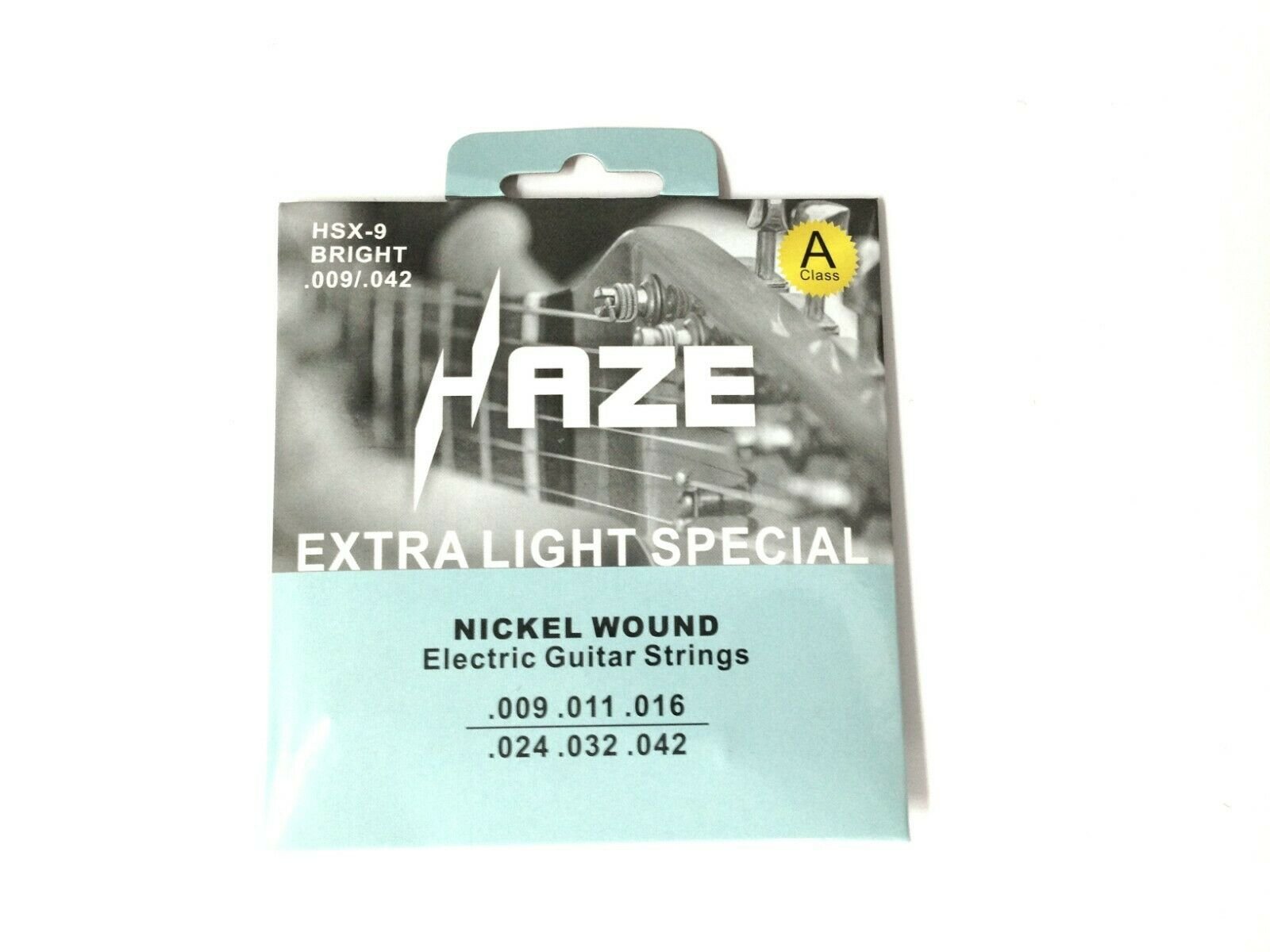 Haze HSX9 Super Light Electric Guitar Steel String Set