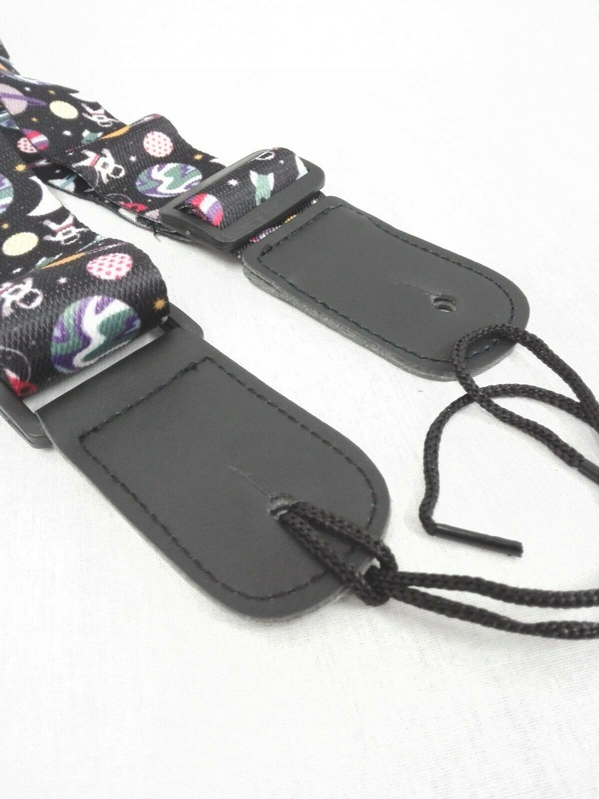 Ukulele Shoulder Strap, Multi-Pattern, Length Adjustable+3 Picks & 1 Pick-Holder, UKSTRP02