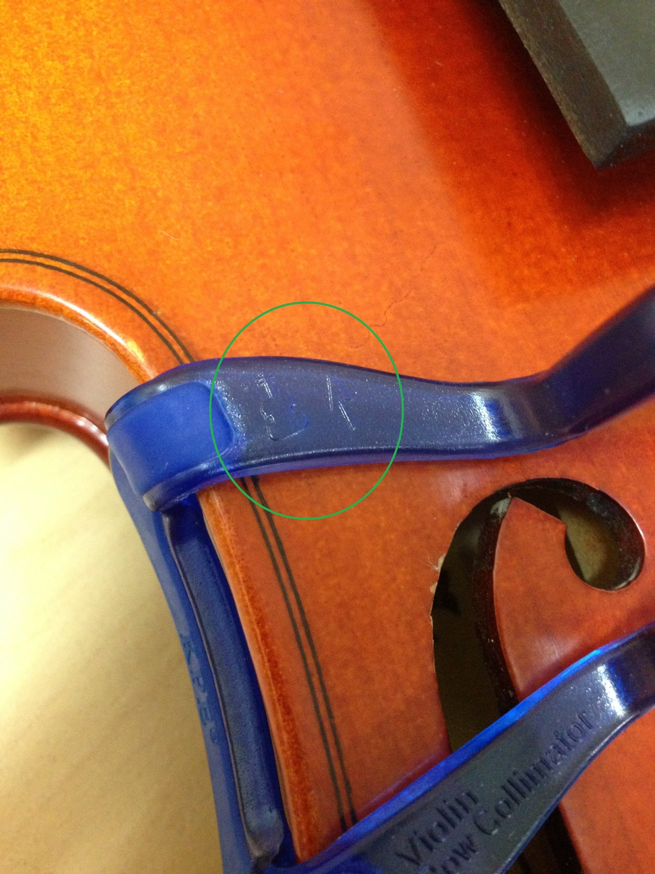 Kapaier 470/480BL Violin Bow Collimator - 4/4, 3/4, 1/2 ,1/4, 1/8, 1/10