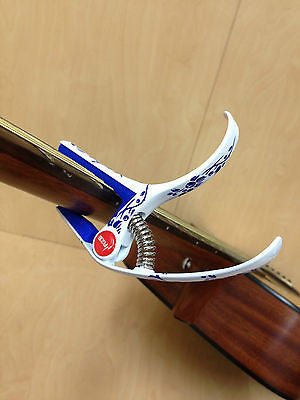 Haze DC06C Ceramic Design Guitar Capo + 3 Picks