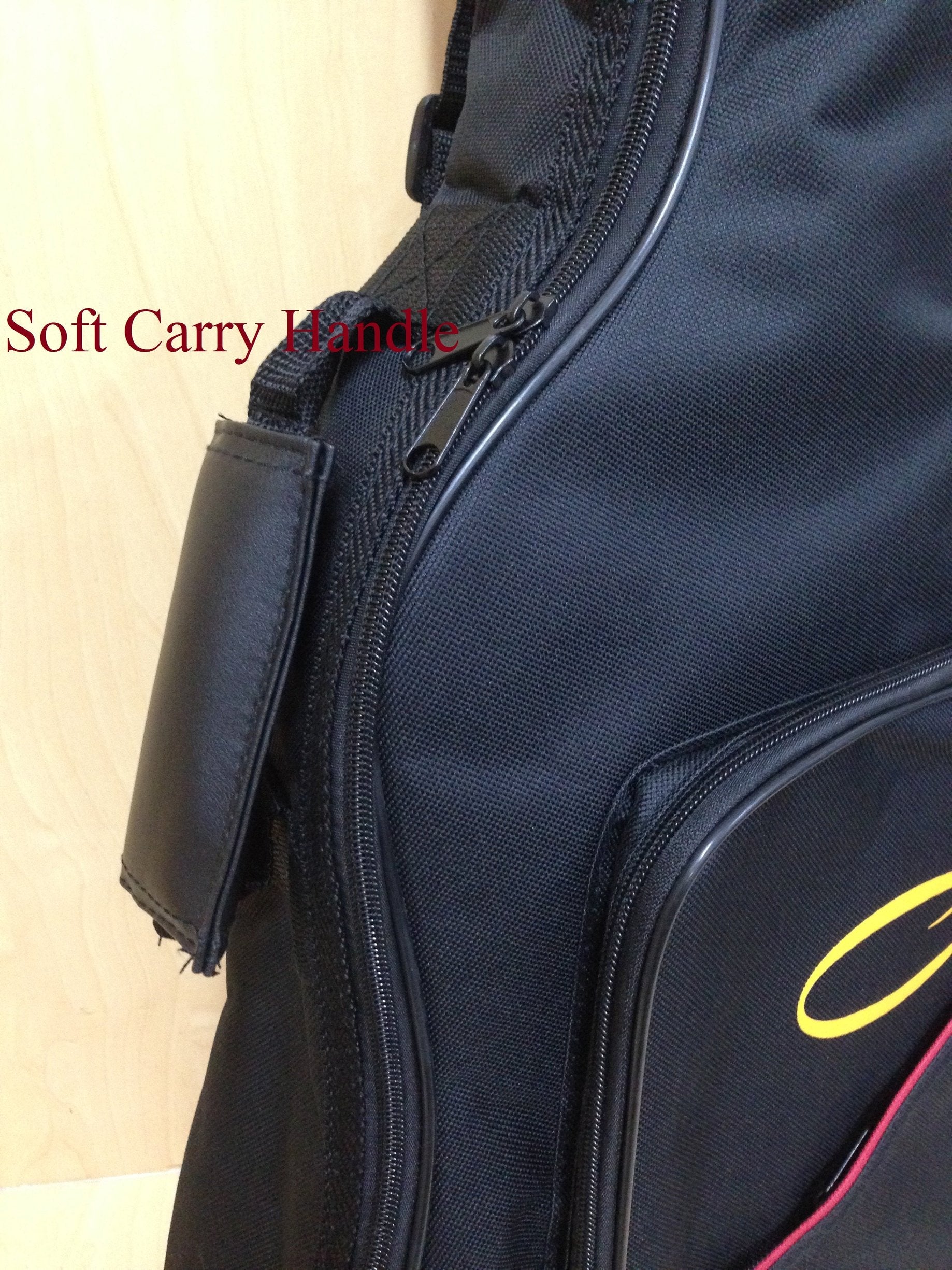 Caraya SPTCG39D Economy Classical Guitar Soft Bag, Black, Backpack, 5mm Padded