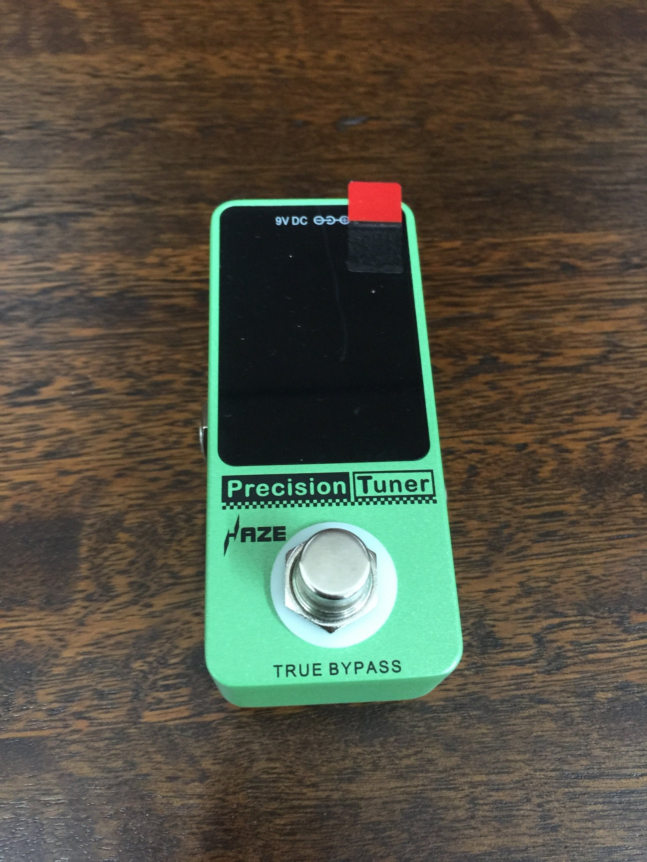 Haze PRECISIONTUNER Chromatic Tuner Pedal - True Bypass & Precision LED Display