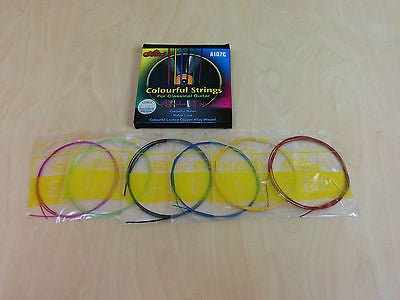 Alice AC107C Professional Colorful Classical Guitar Nylon Strings 0.028 ~ 0.043